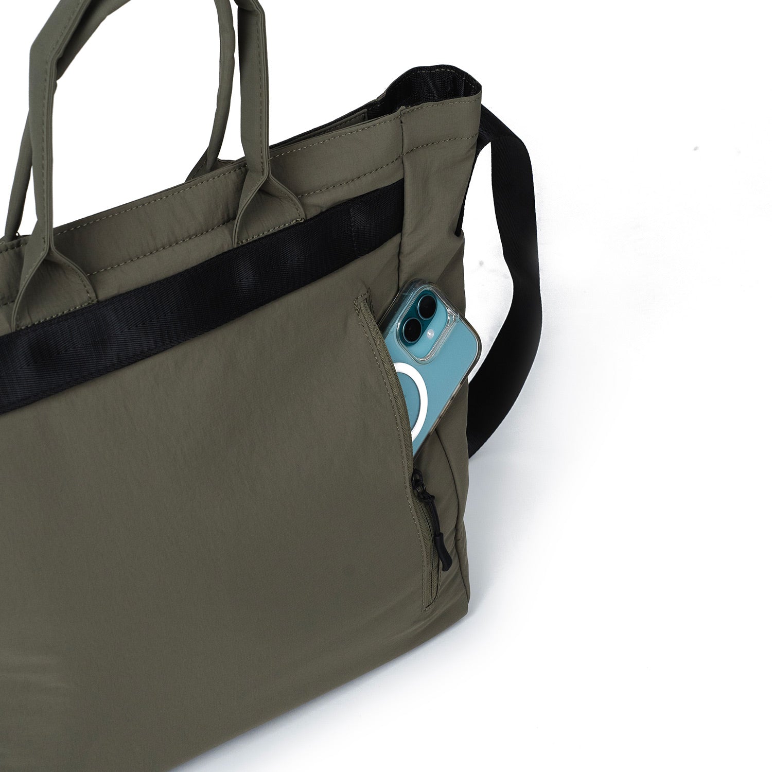 Crossing Joel Dual Carry Tote Bag - Green