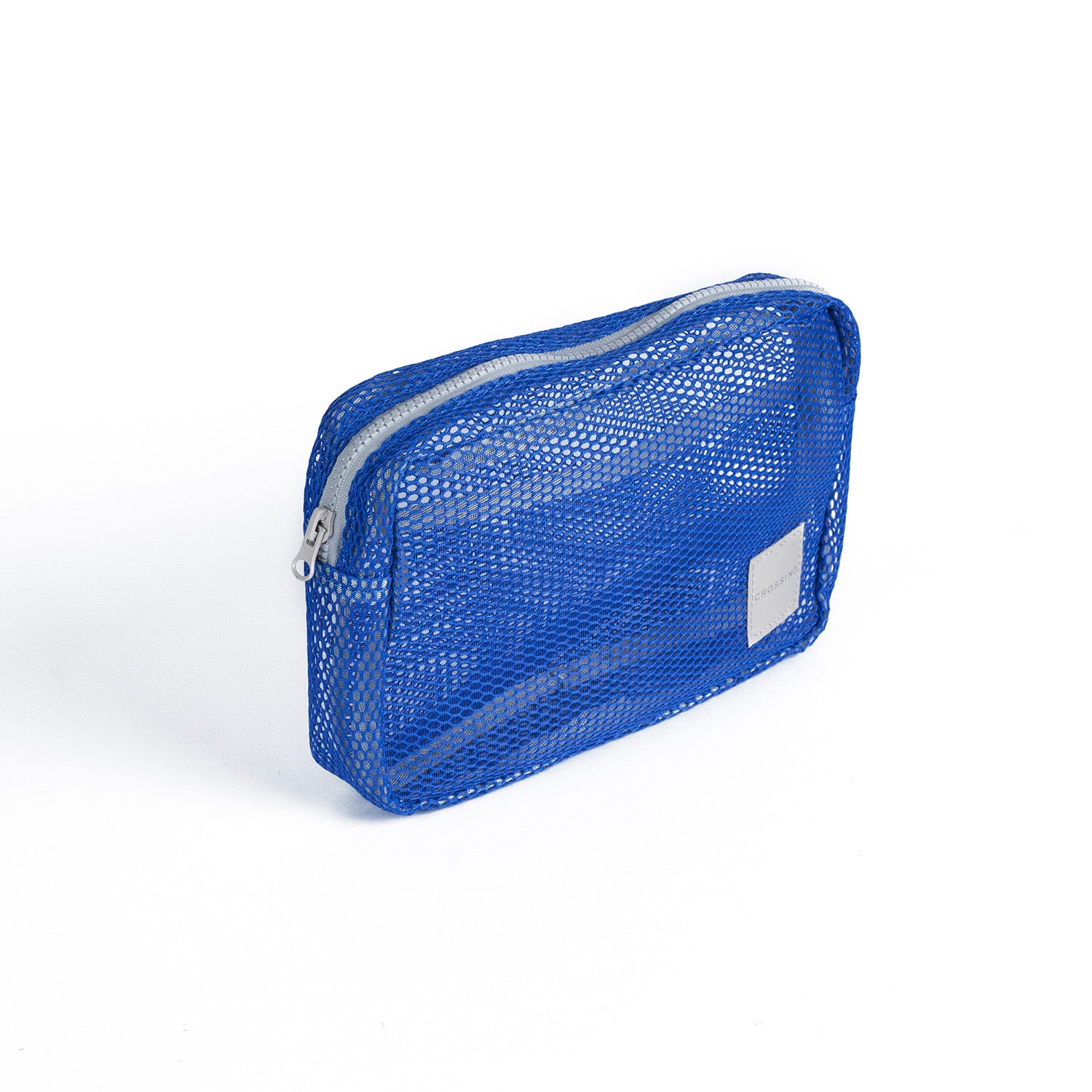 Crossing Jules Everywhere Mesh Pouch (Large) - Blue/Grey
