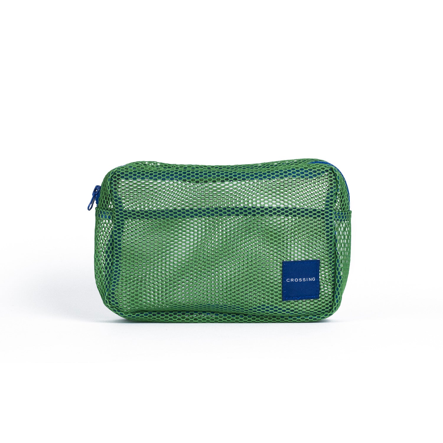 Crossing Jules Everywhere Mesh Pouch (Large) - Green/Blue