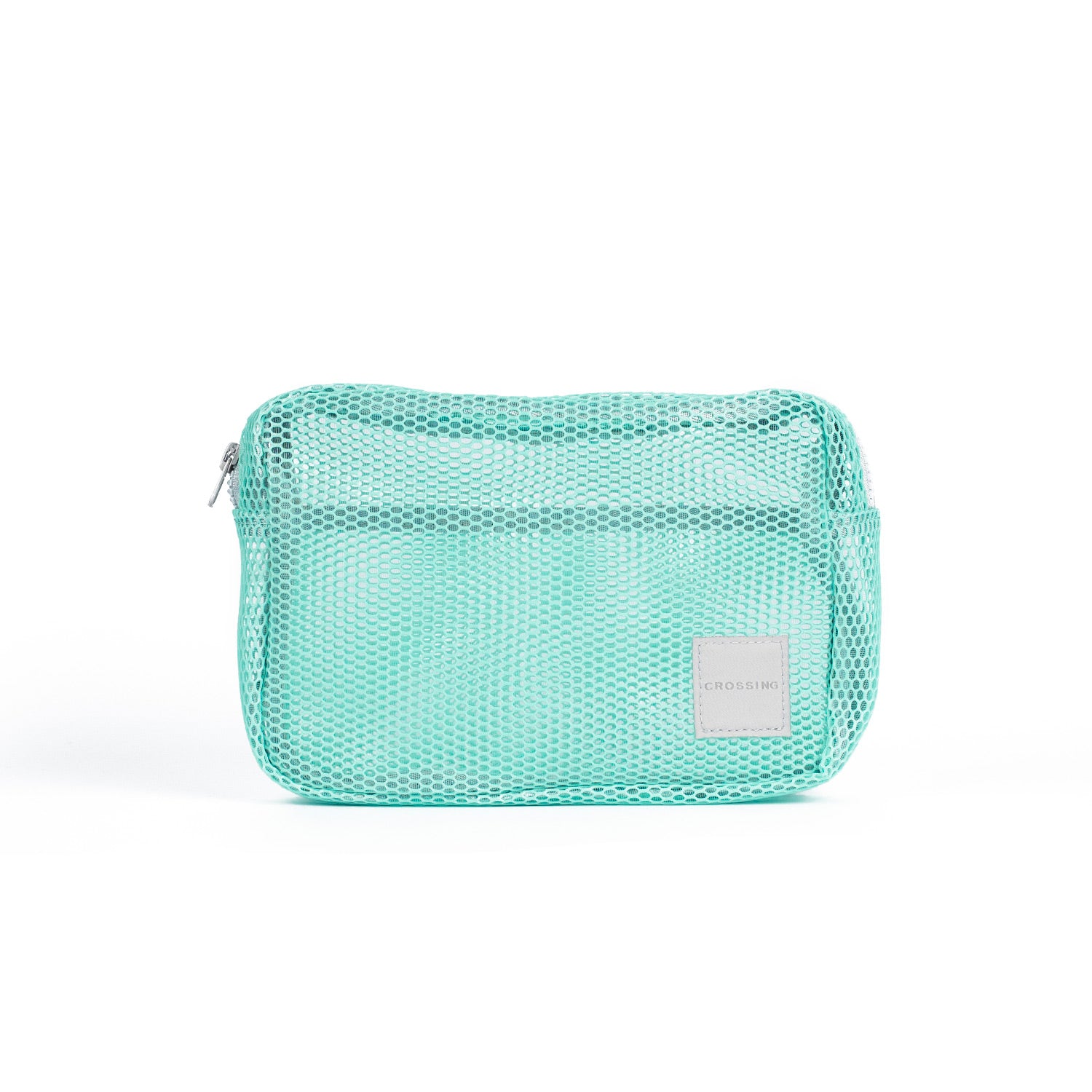 Crossing Jules Everywhere Mesh Pouch (Large) - Mint/Grey