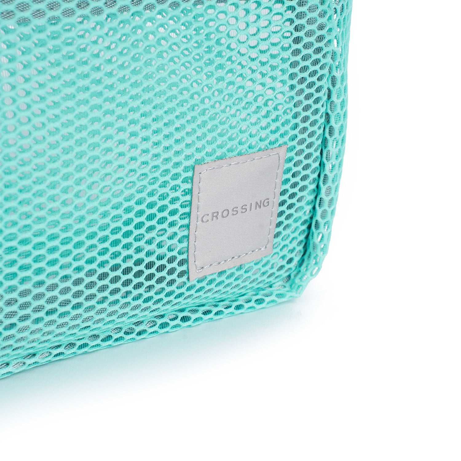 Crossing Jules Everywhere Mesh Pouch (Large) - Mint/Grey