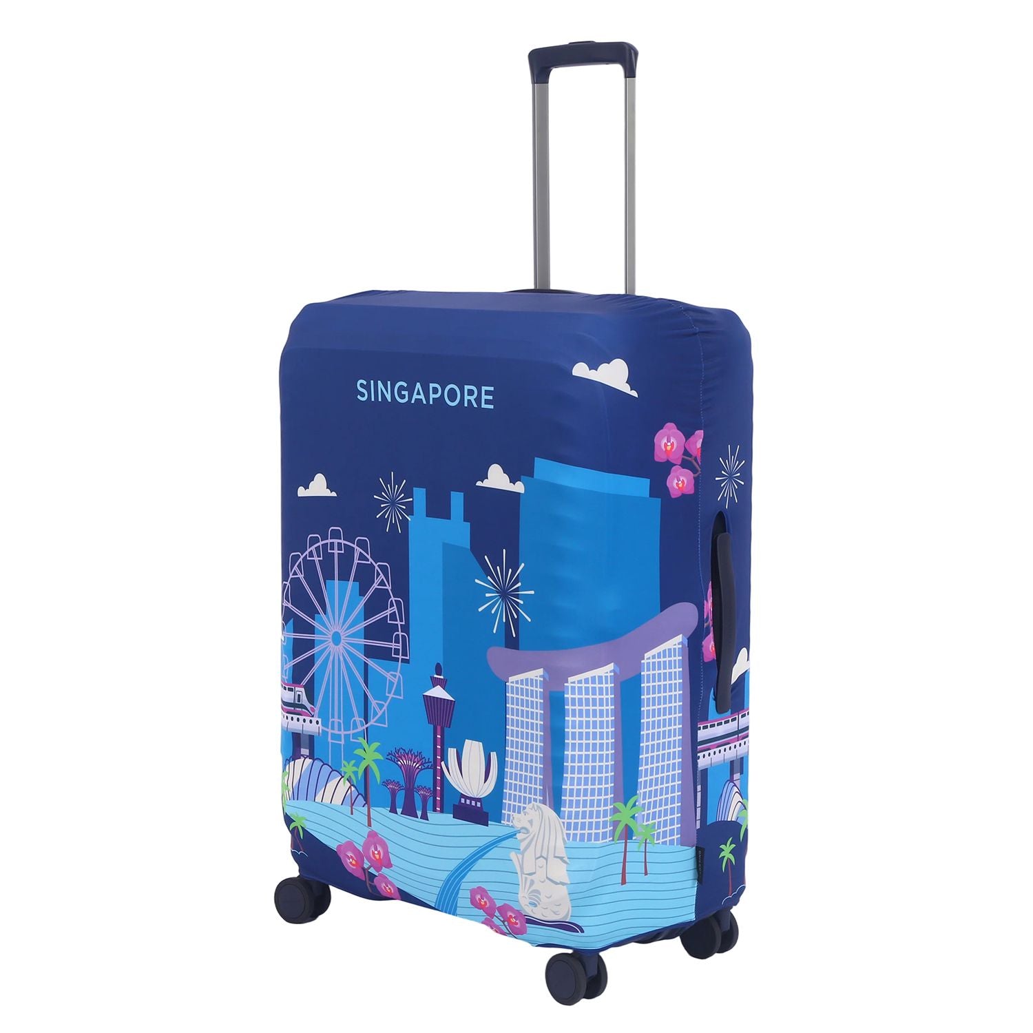 Crossing Luggage Cover V2 S - Celebration Singapore