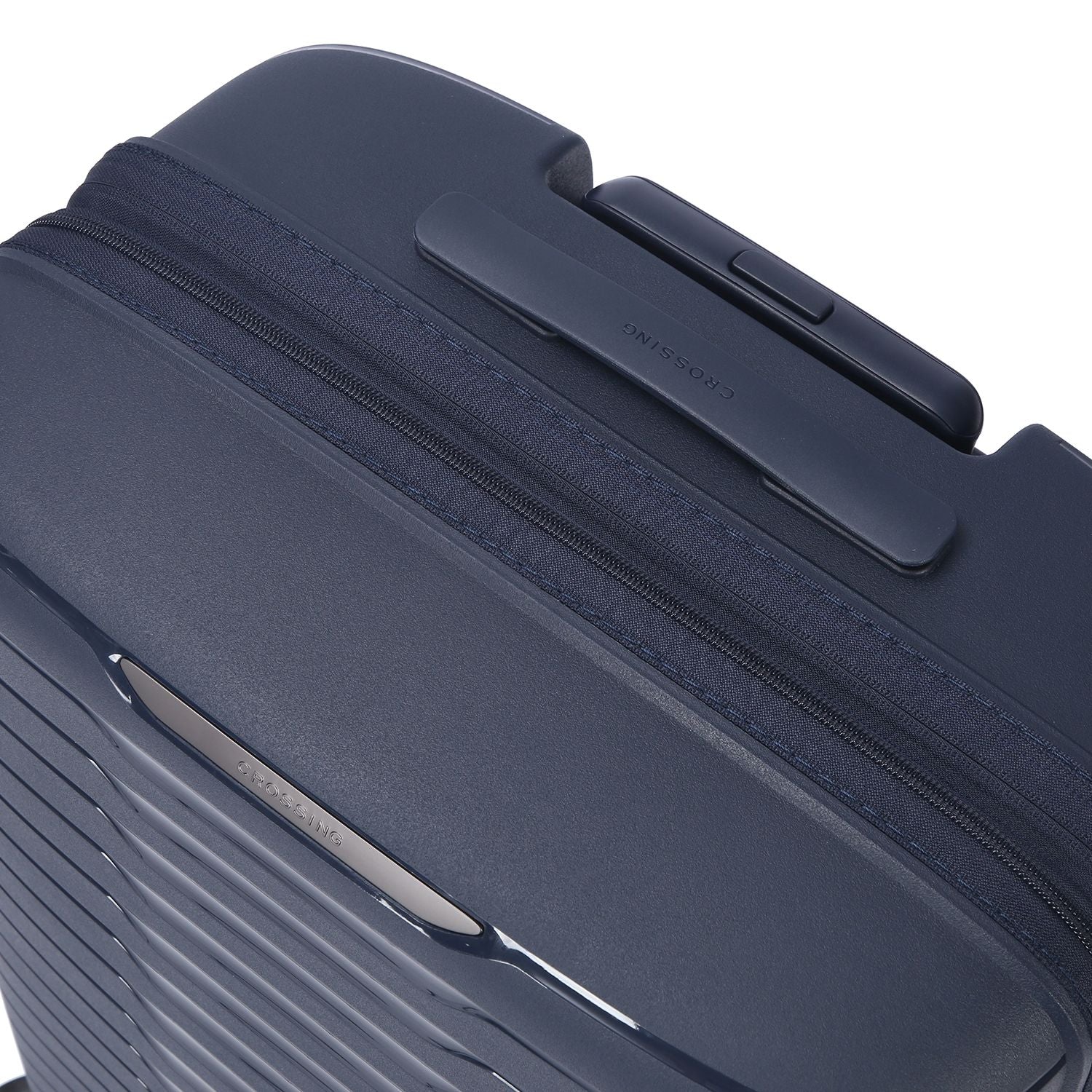 Crossing LYTE Polypropylene Large Expandable Luggage - Navy