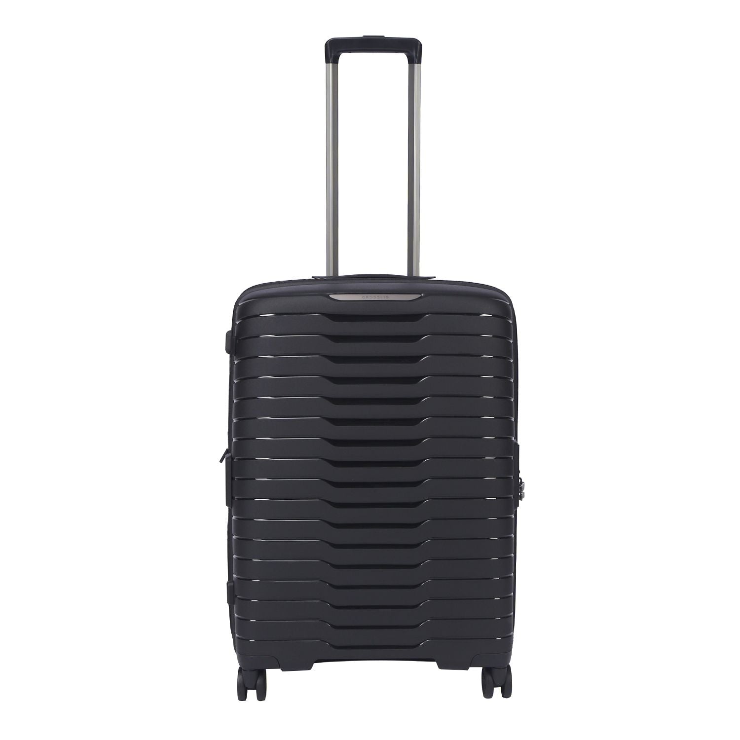 Crossing LYTE Polypropylene Medium Expandable Luggage - Black