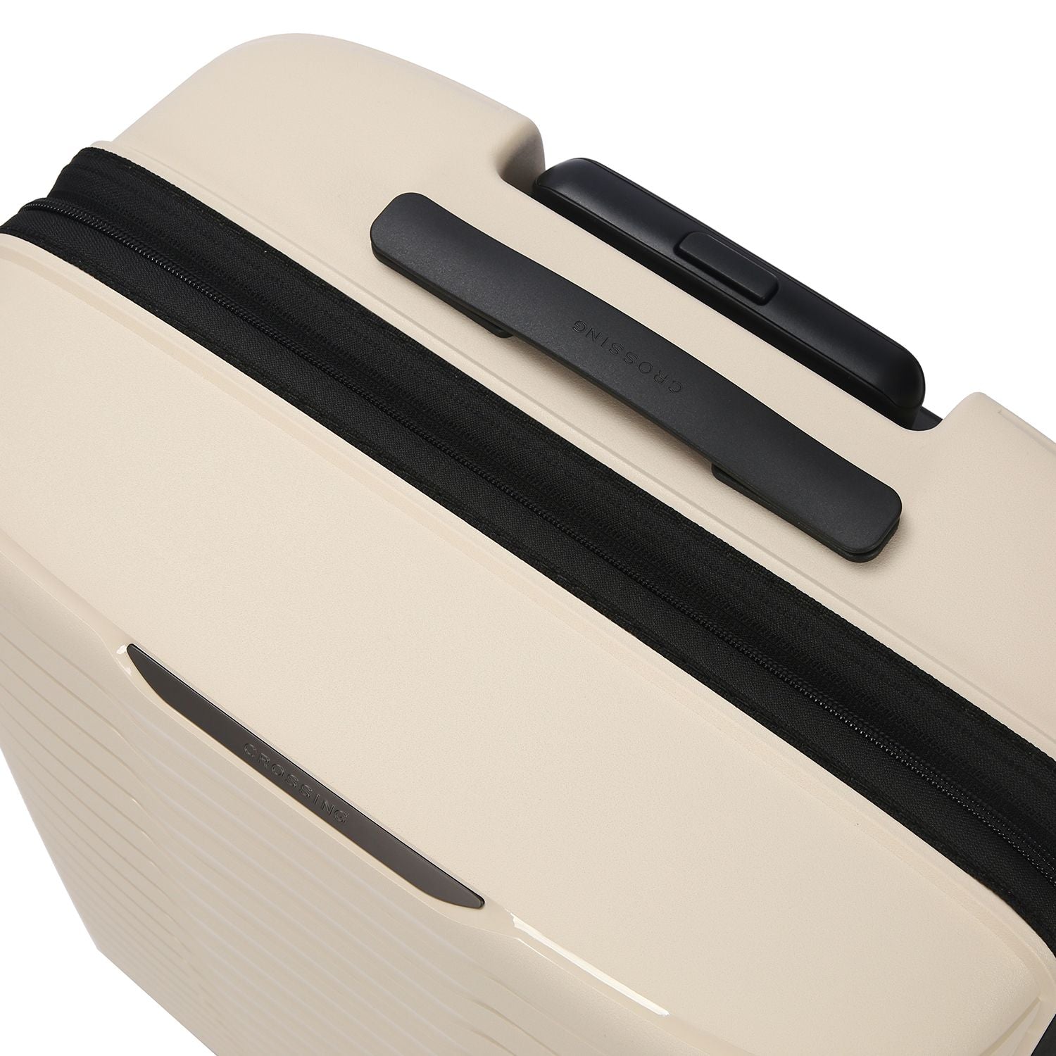 Crossing LYTE Polypropylene Medium Expandable Luggage - Sandwhite