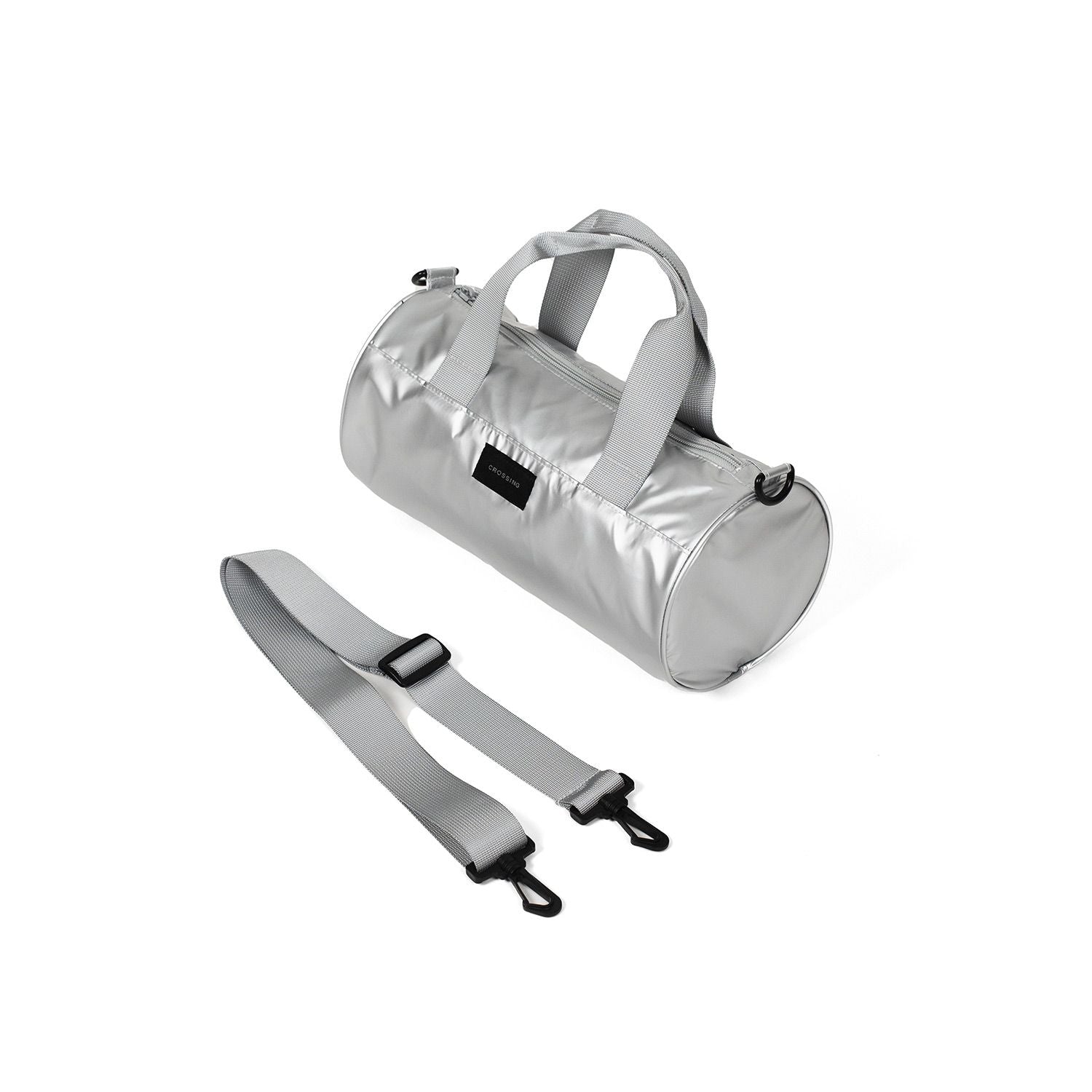 Crossing Metallic Small Weekender - Silver