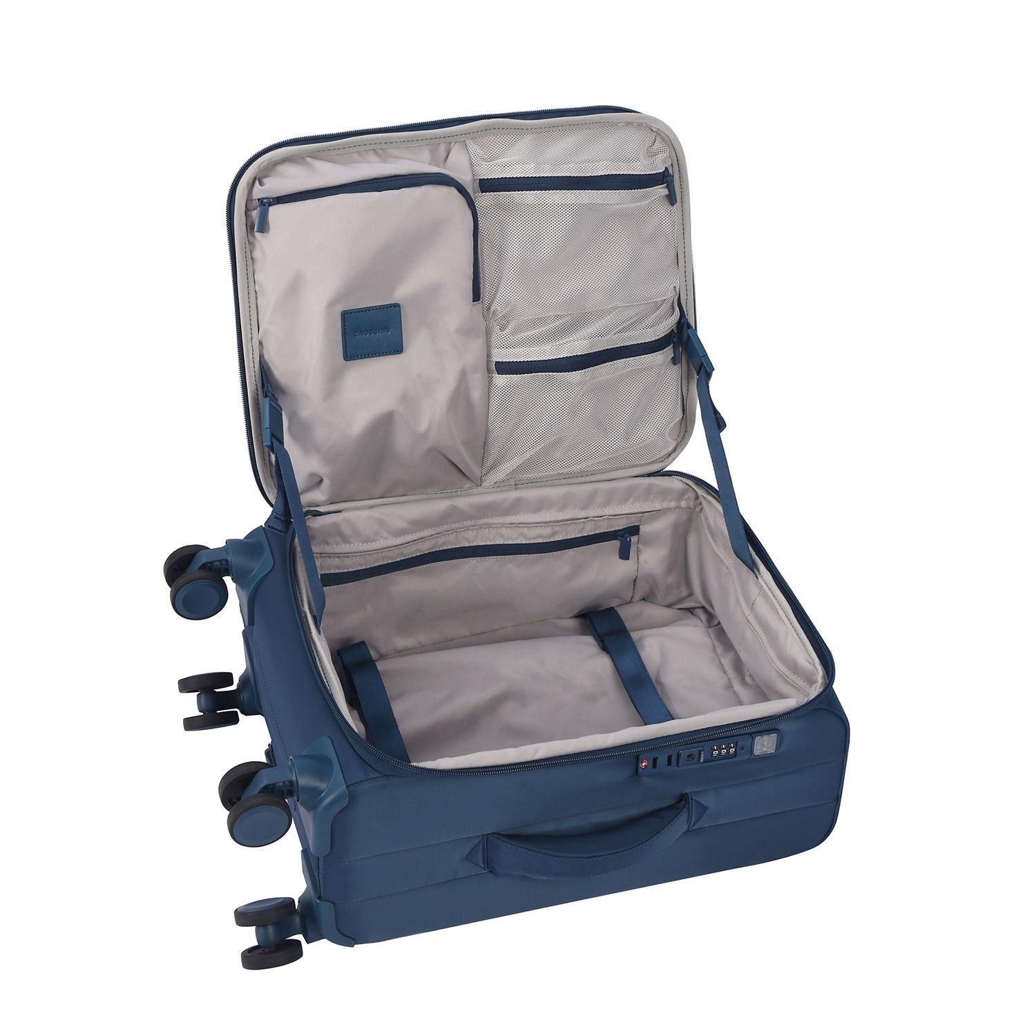 Crossing NOVA Nylon Soft Case Carry On Luggage T20 - Teal