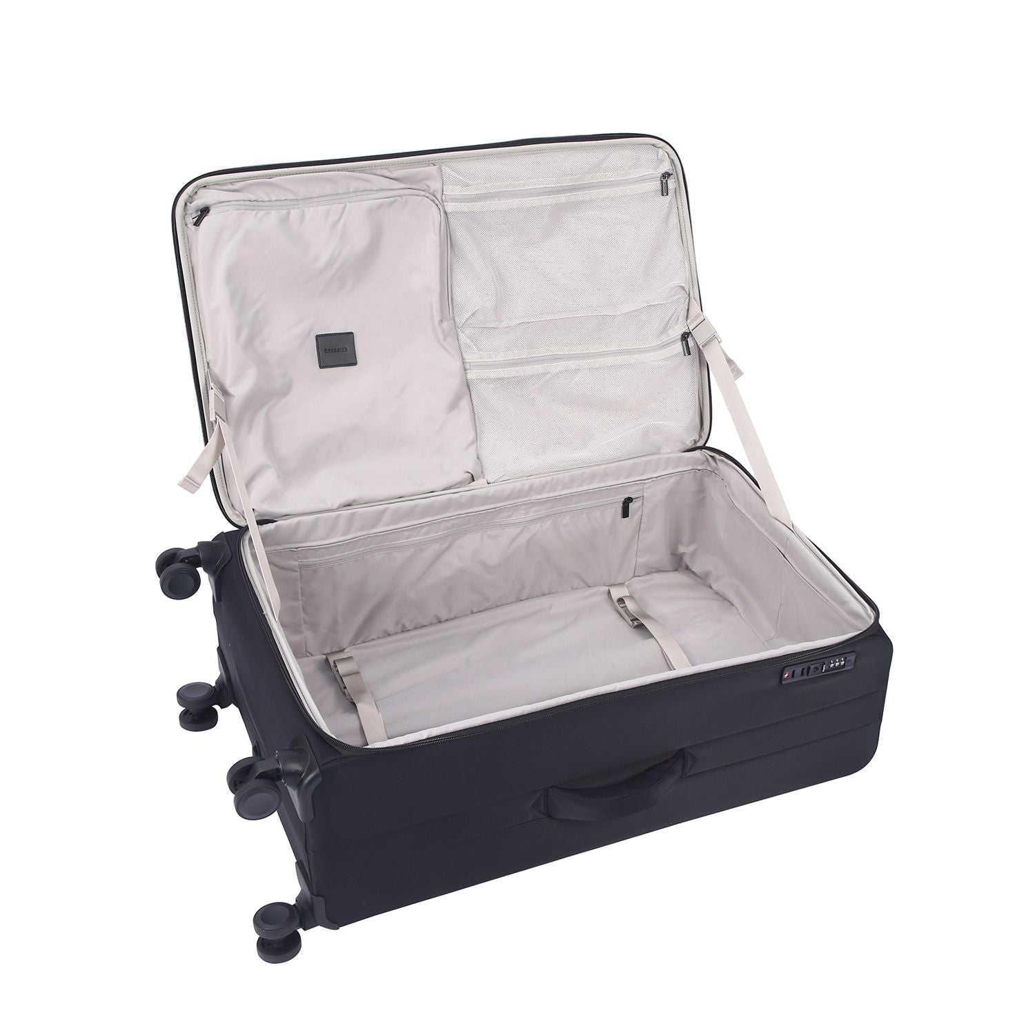 Crossing NOVA Nylon Soft Case Large Luggage T30 - Black