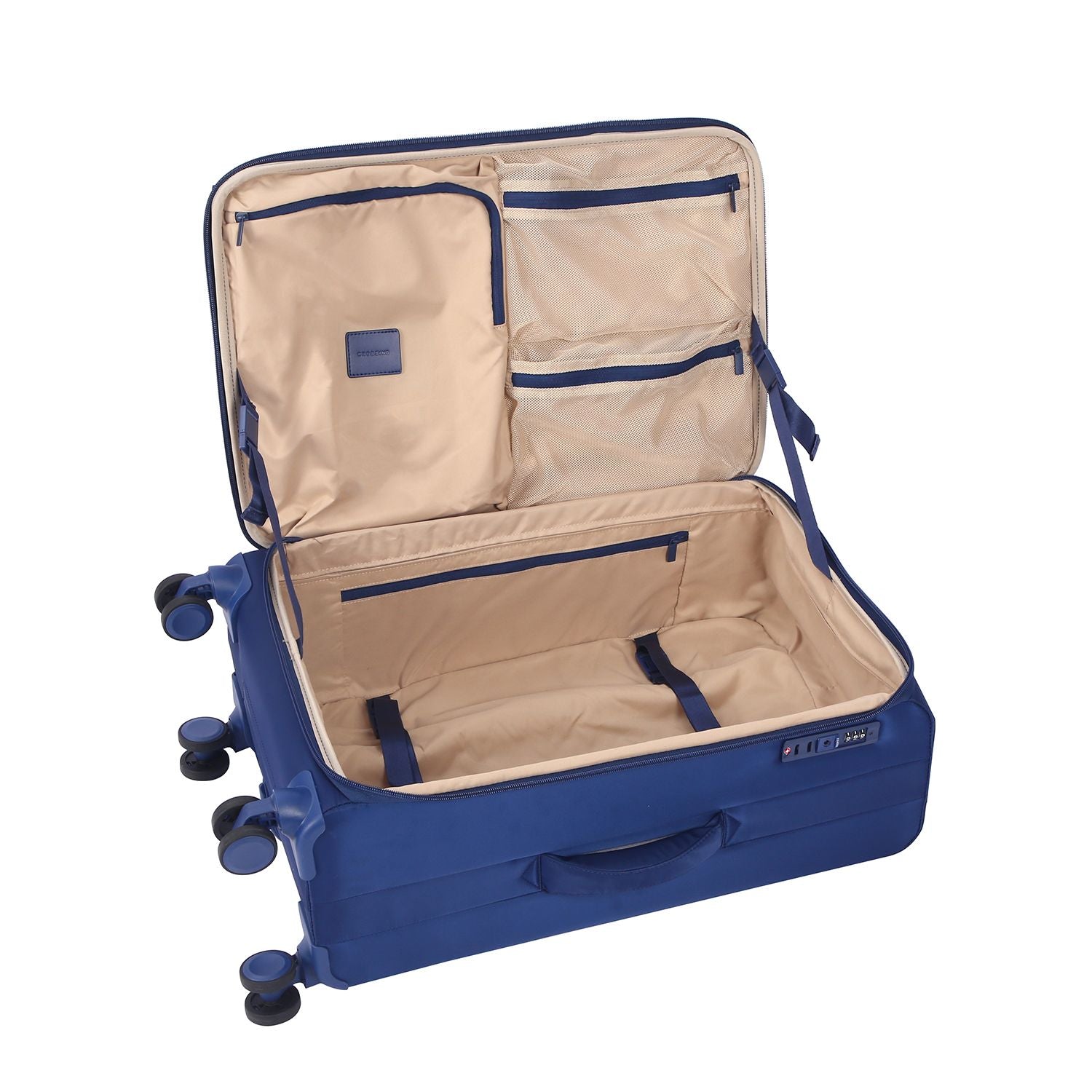 Crossing NOVA Nylon Soft Case Medium Luggage T25 - Navy