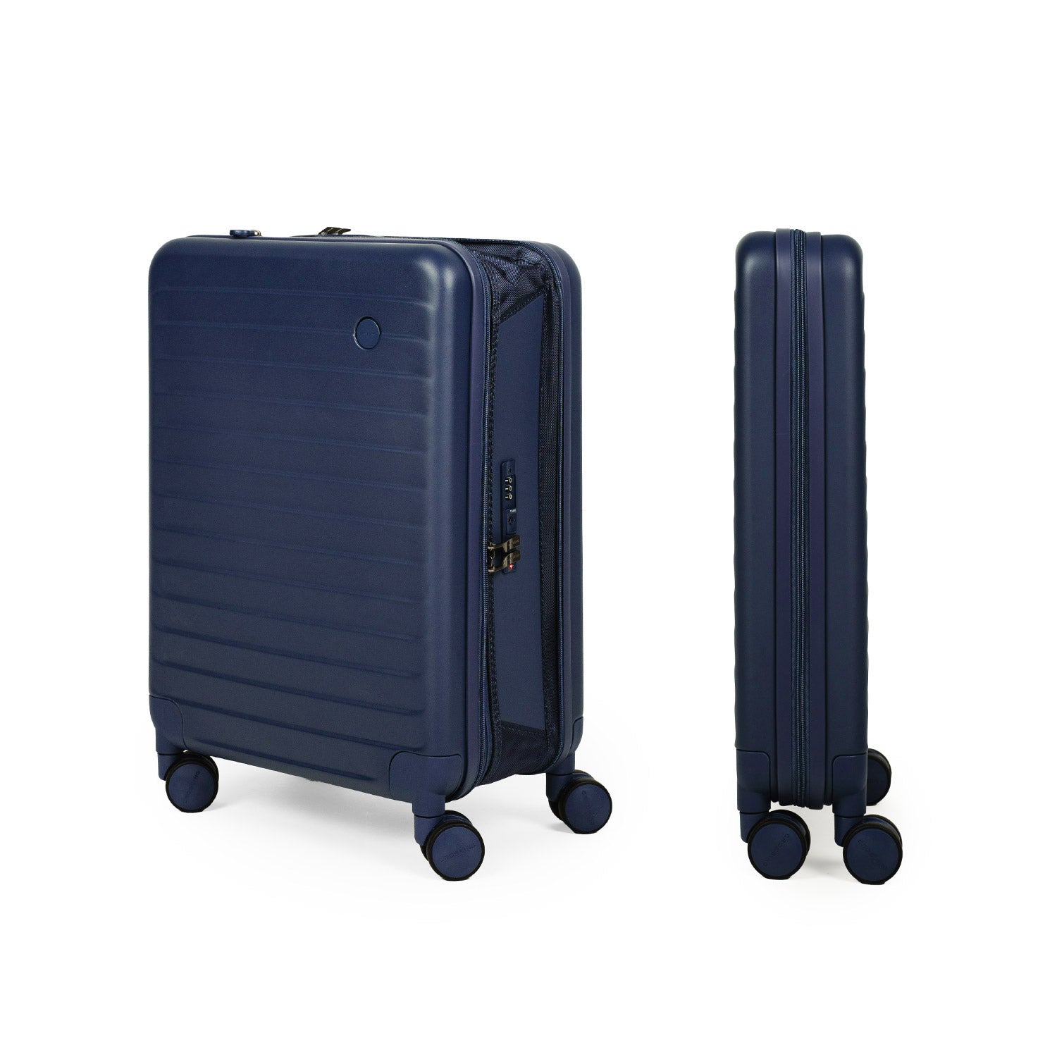 Crossing Ori Collapsible Polycarbonate Carry On 20" Luggage - Pewter