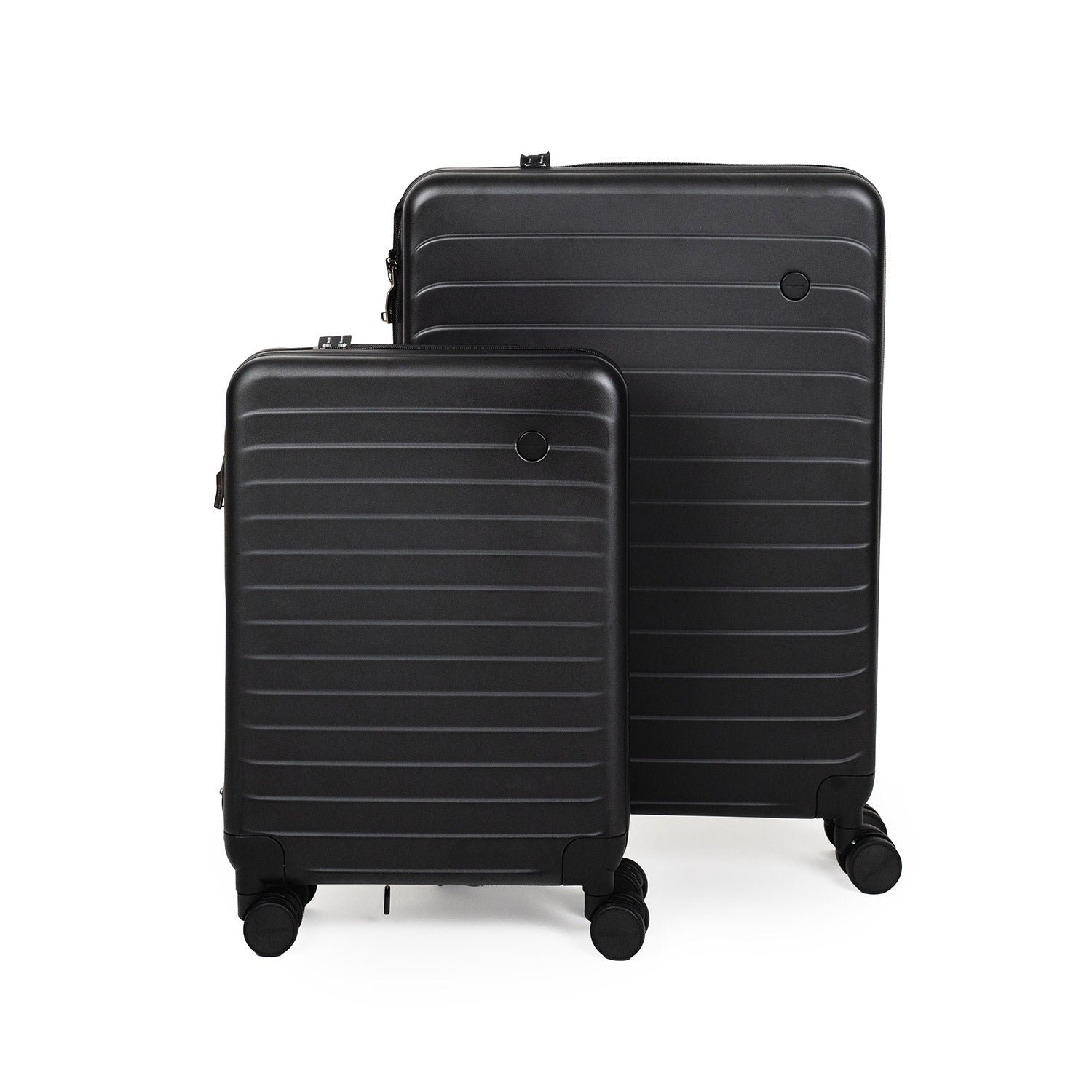 Crossing Ori Collapsible Polycarbonate Medium 26" Luggage - Black