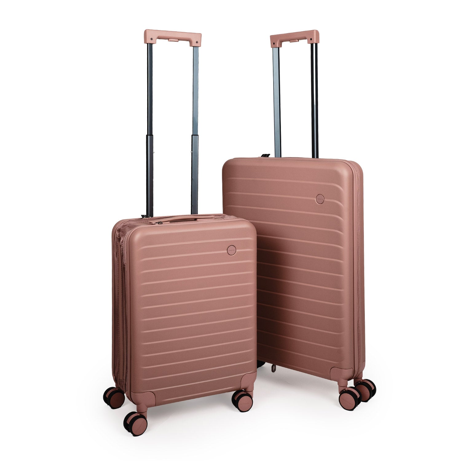 Crossing Ori Collapsible Polycarbonate Medium 26" Luggage - Rose Quartz
