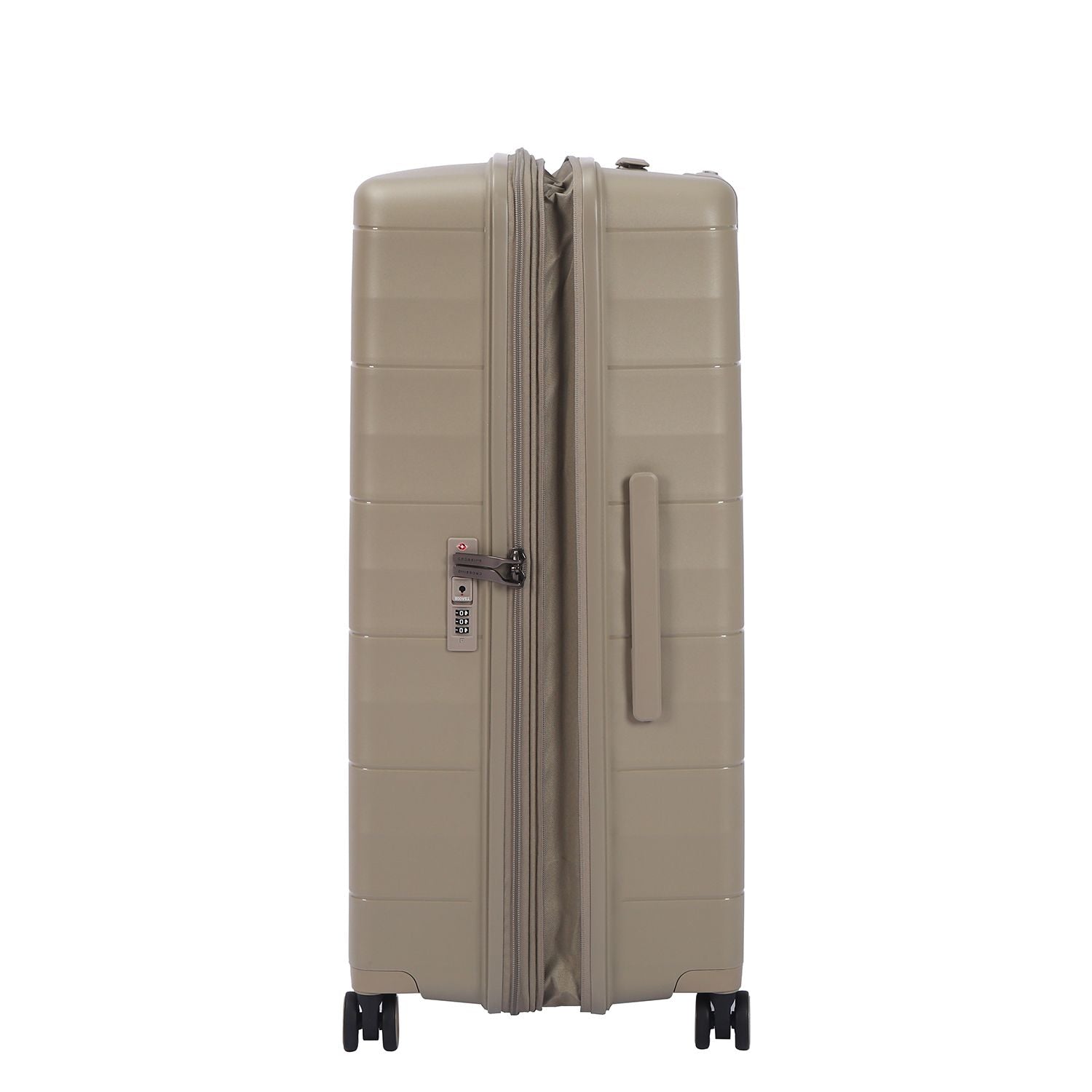 Crossing PRIM Polypropylene Large Expandable Luggage - Grey
