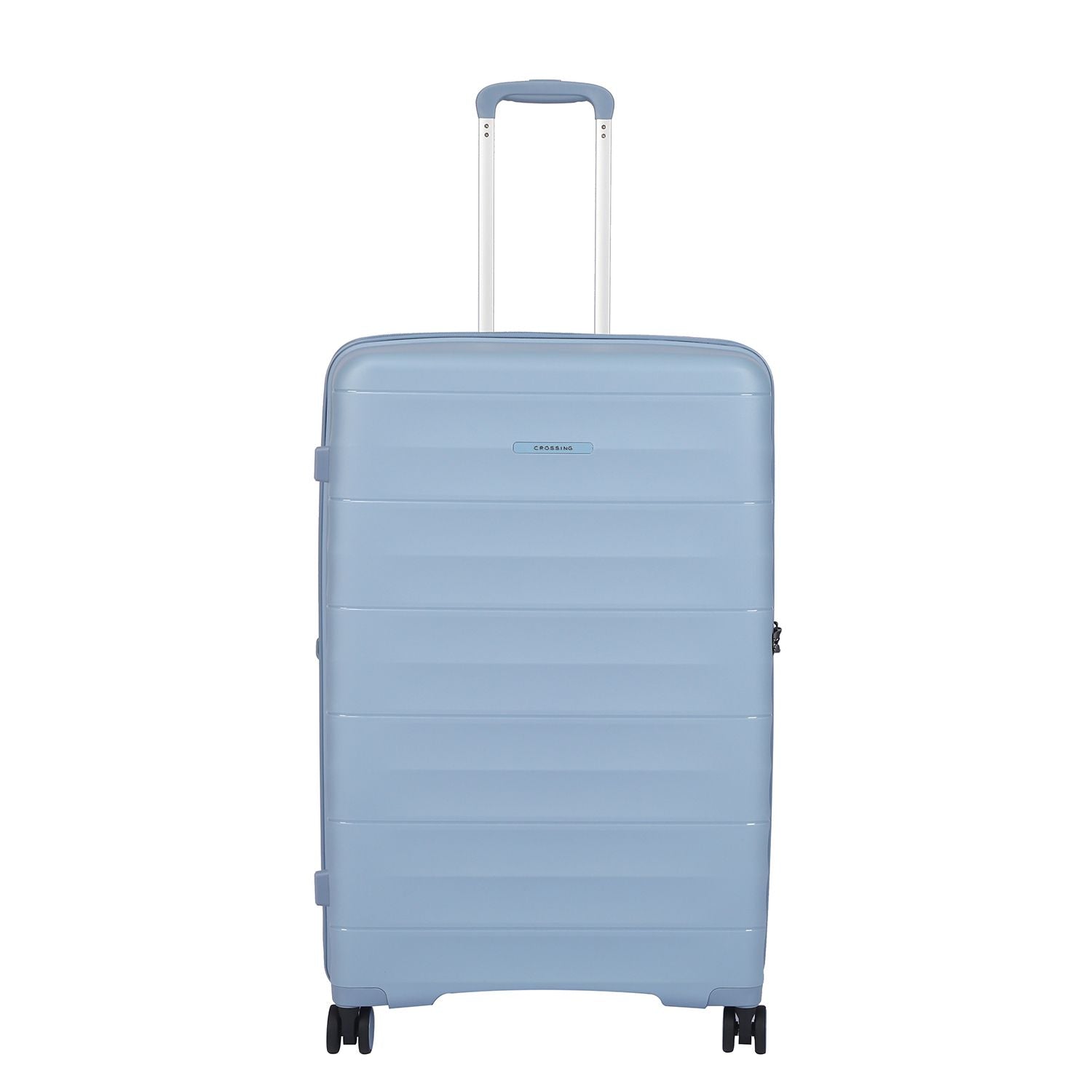 Crossing PRIM Polypropylene Large Expandable Luggage - Light Blue