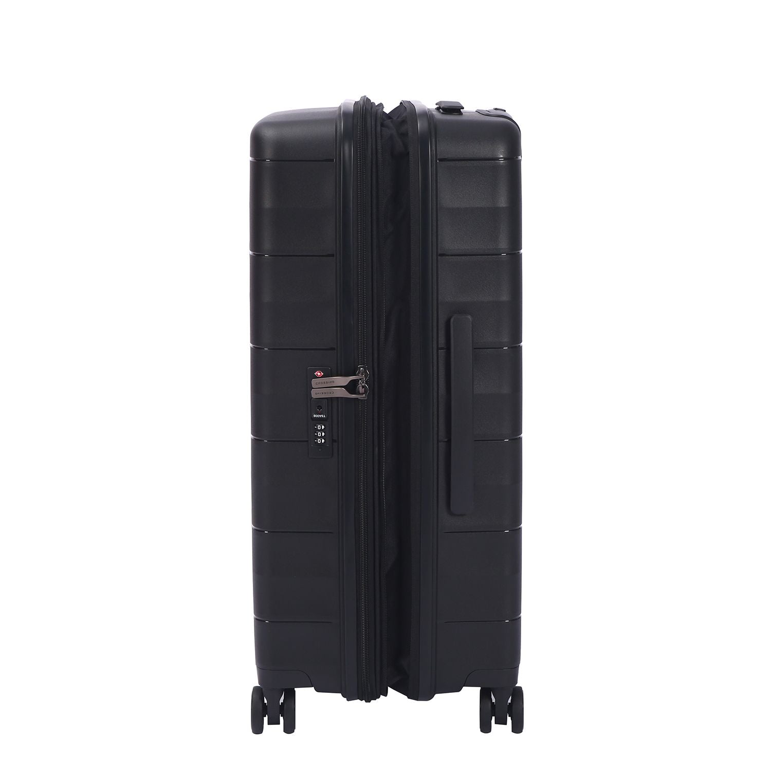 Crossing PRIM Polypropylene Medium Expandable Luggage - Black