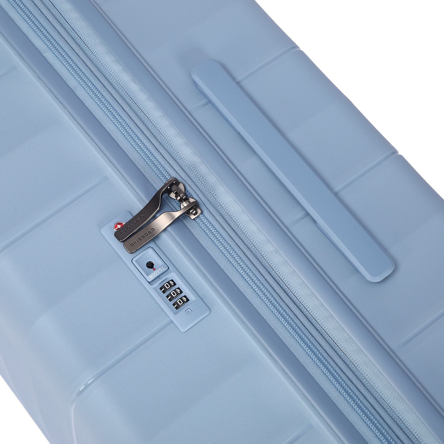 Crossing PRIM Polypropylene Medium Expandable Luggage - Light Blue