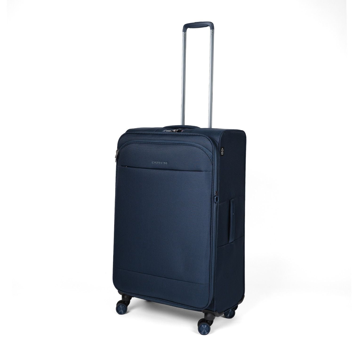 Crossing RECO Recycled Lightweight Soft Case Large Luggage T30 - Dark Blue