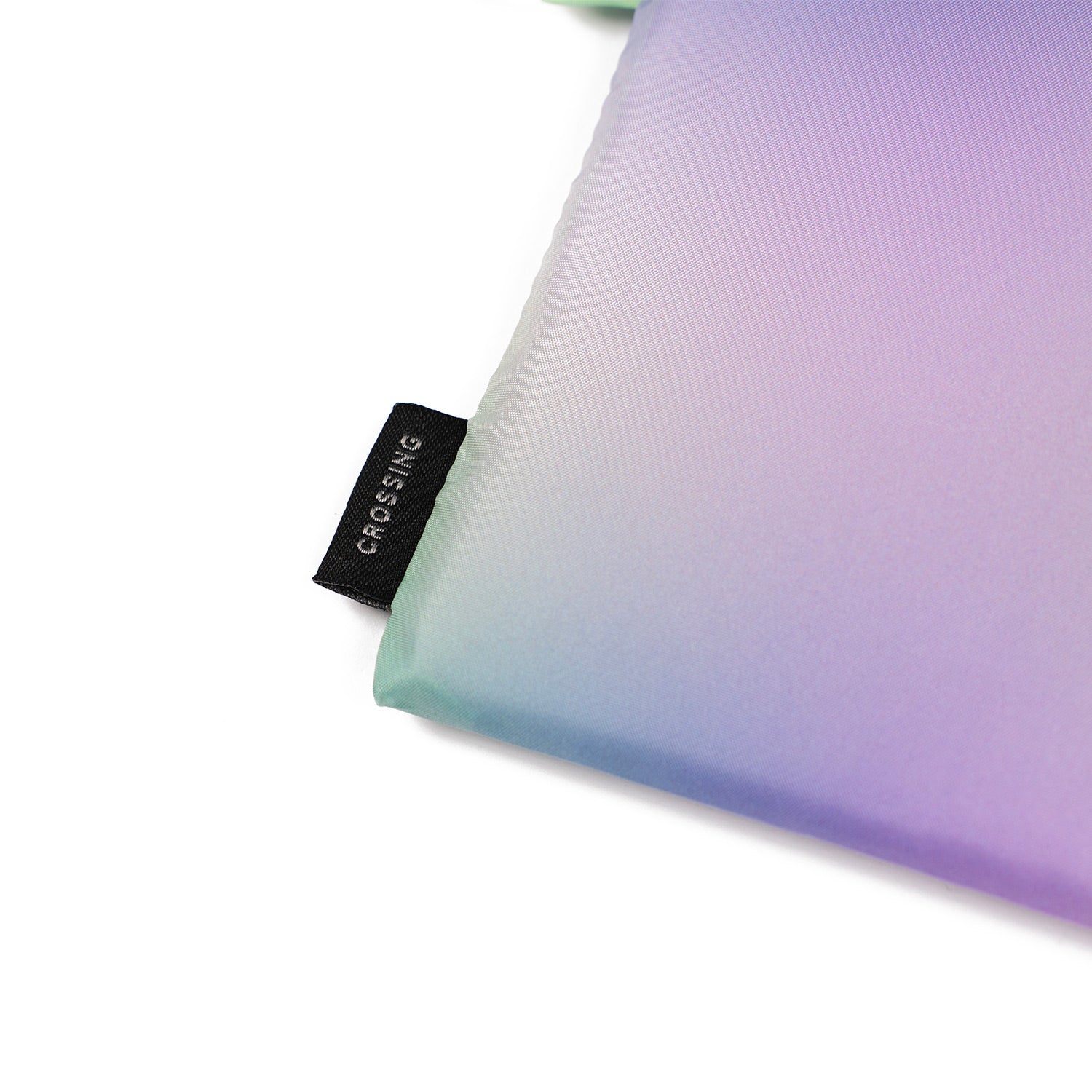 Crossing Recycled Foldable Bag - Ombre Dream - Lime/Purple