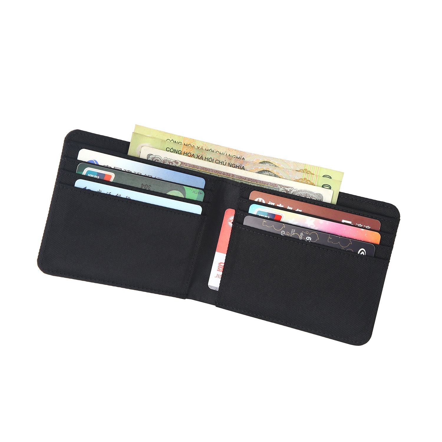 Crossing RFID Bifold Wallet V2 - Black