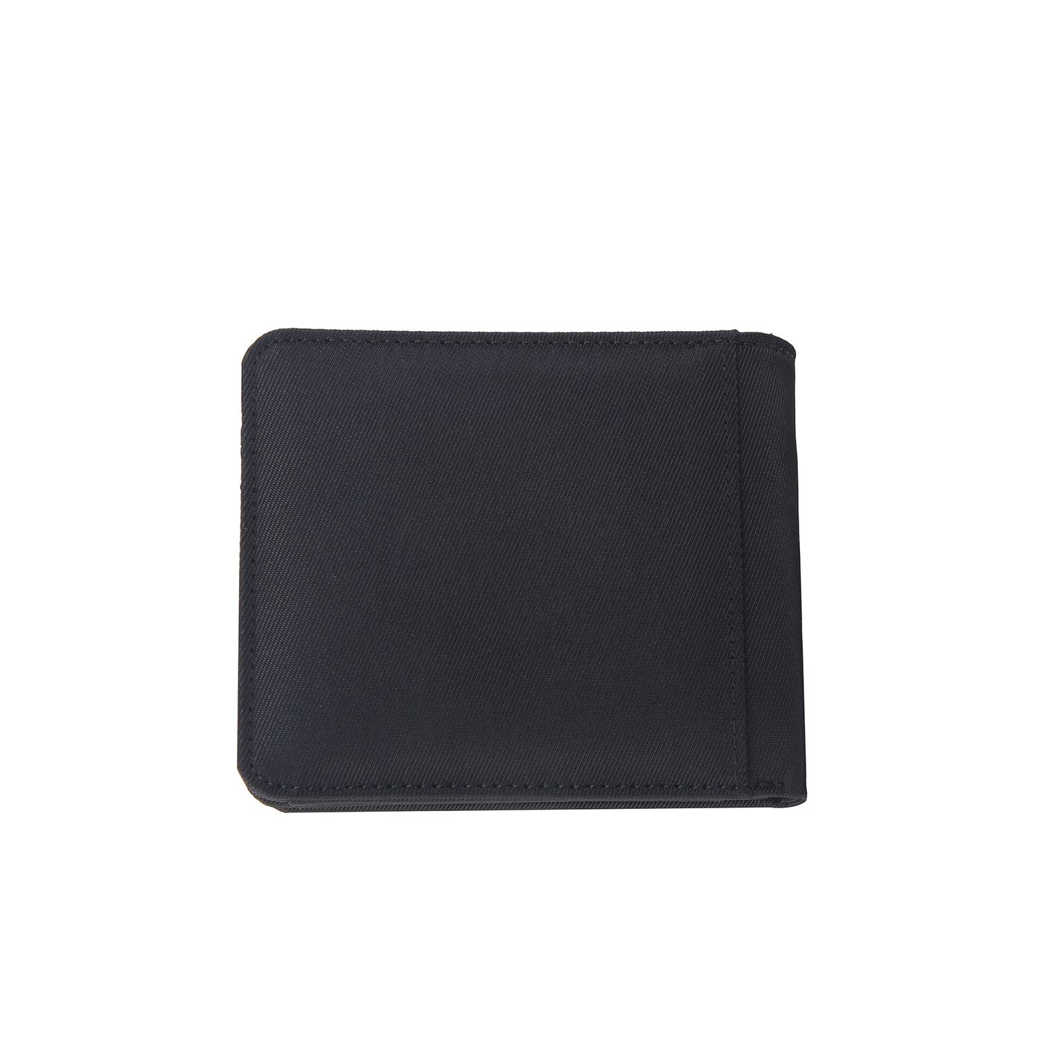 Crossing RFID Bifold Wallet with Coin Pocket & Card Flap V2 - Black