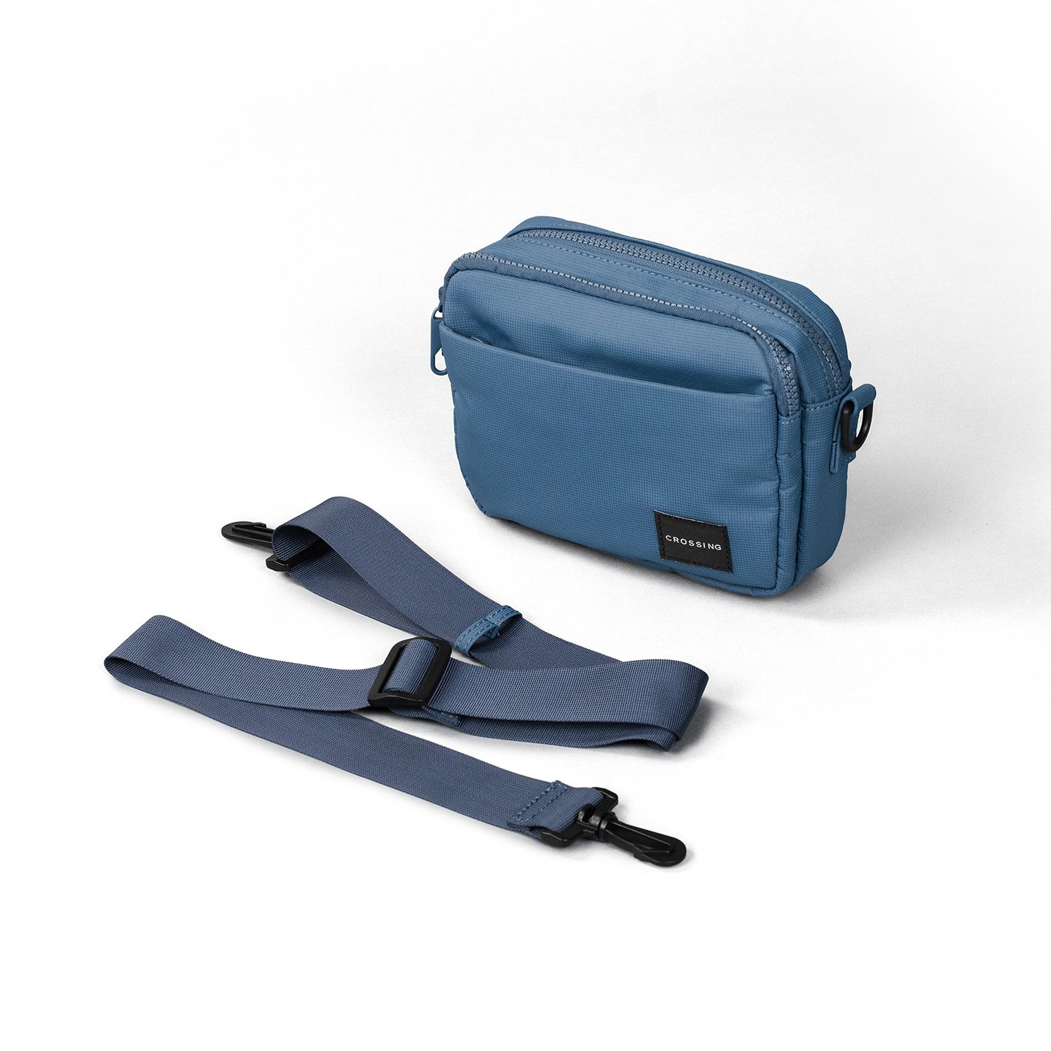 Crossing Sam Anti-Theft RFID Crossbody Bag - Navy