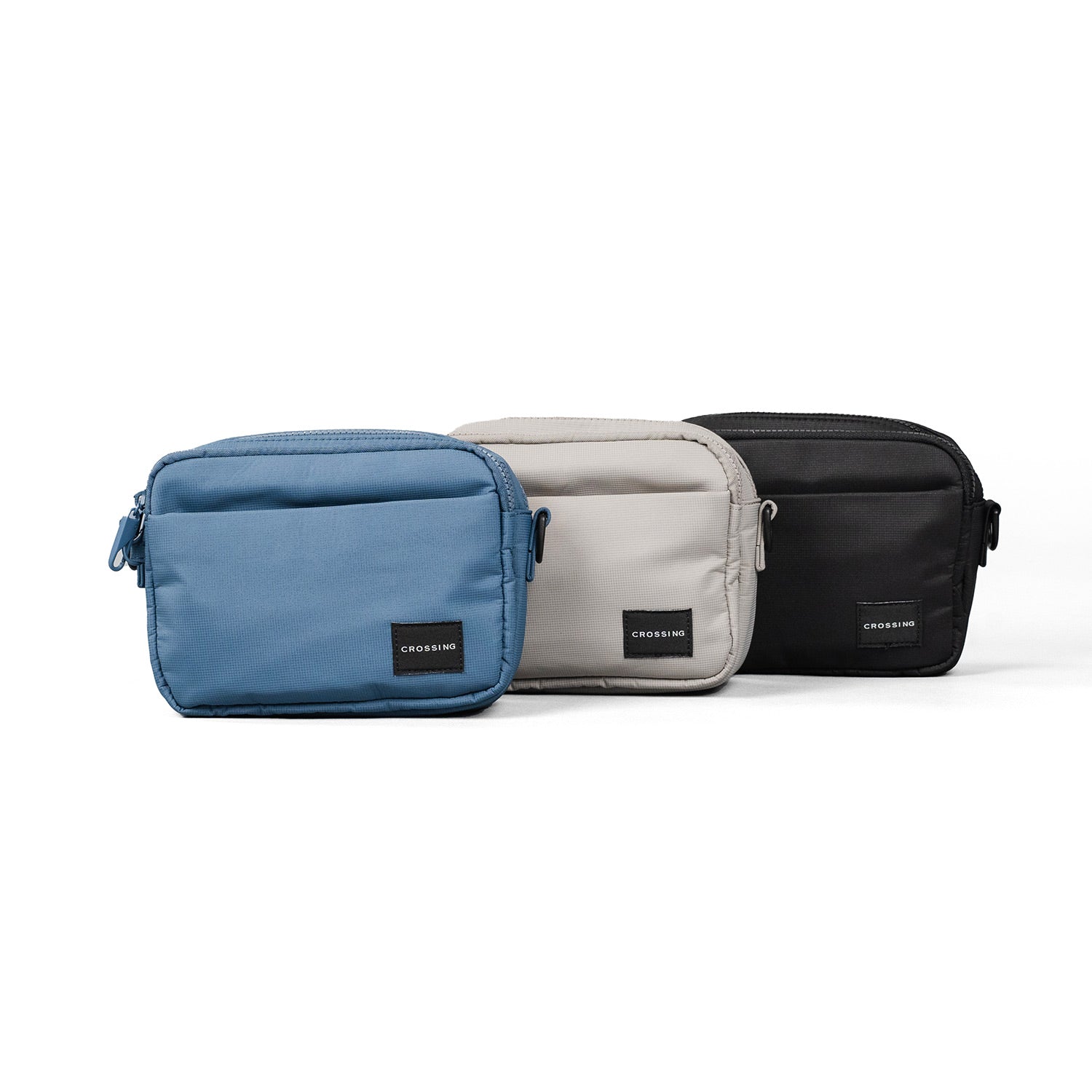 Crossing Sam Anti-Theft RFID Crossbody Bag - Navy