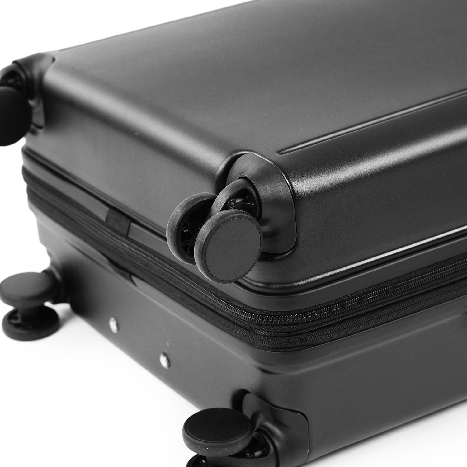 Crossing Stel Polycarbonate Large 30" Luggage - Black