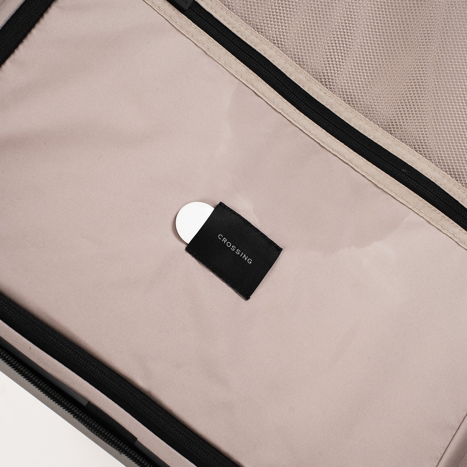 Crossing Stel Polycarbonate Large 30" Luggage - Black