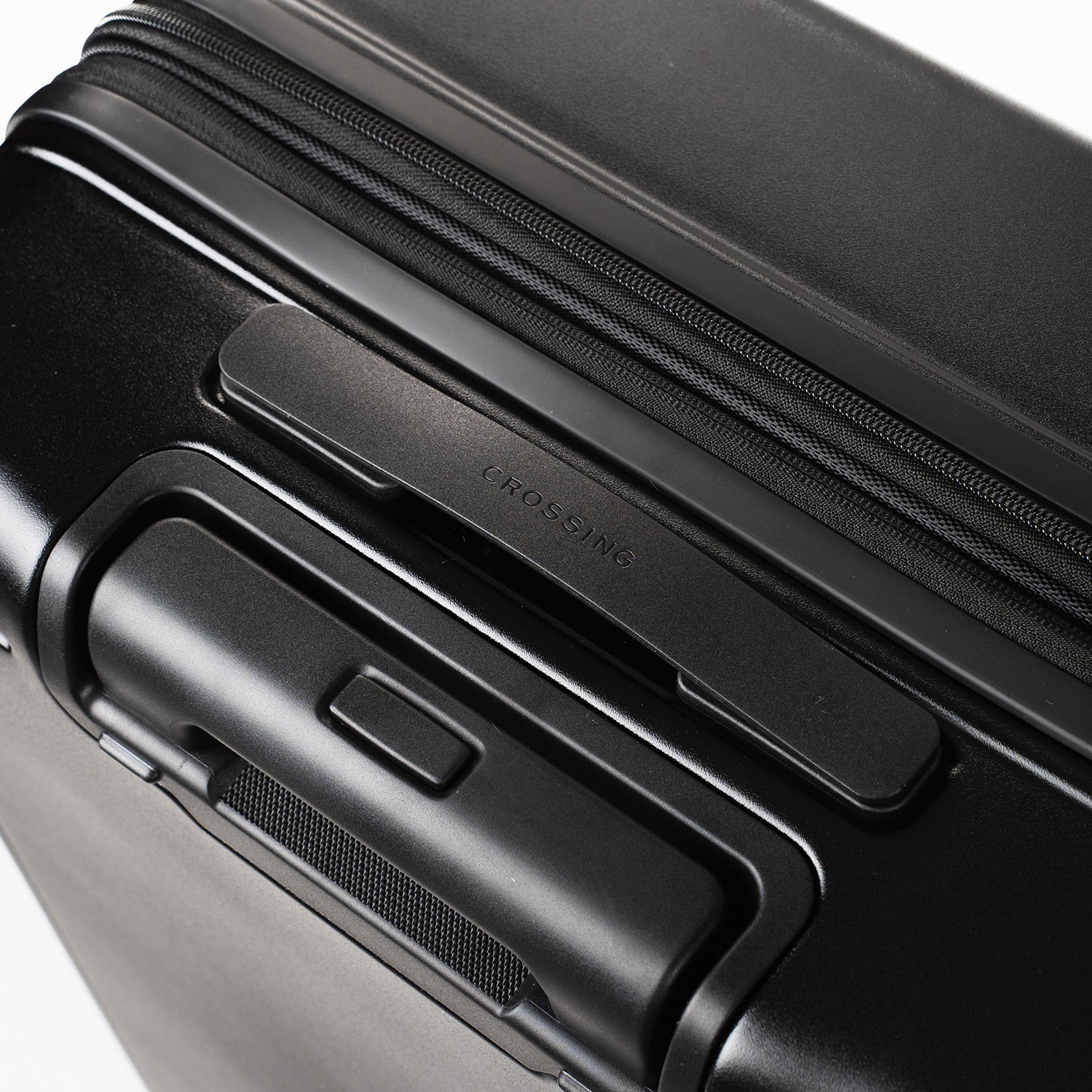 Crossing Stel Polycarbonate Large 30" Luggage - Black