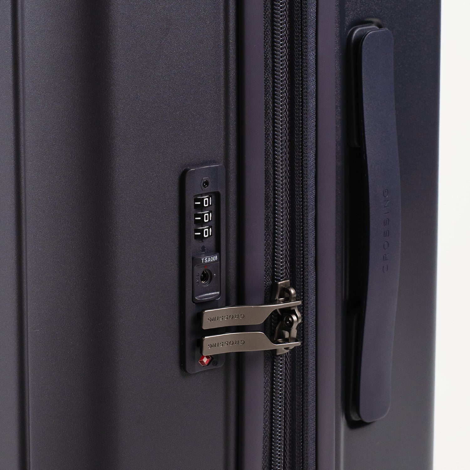 Crossing Stel Polycarbonate Large 30" Luggage - Navy