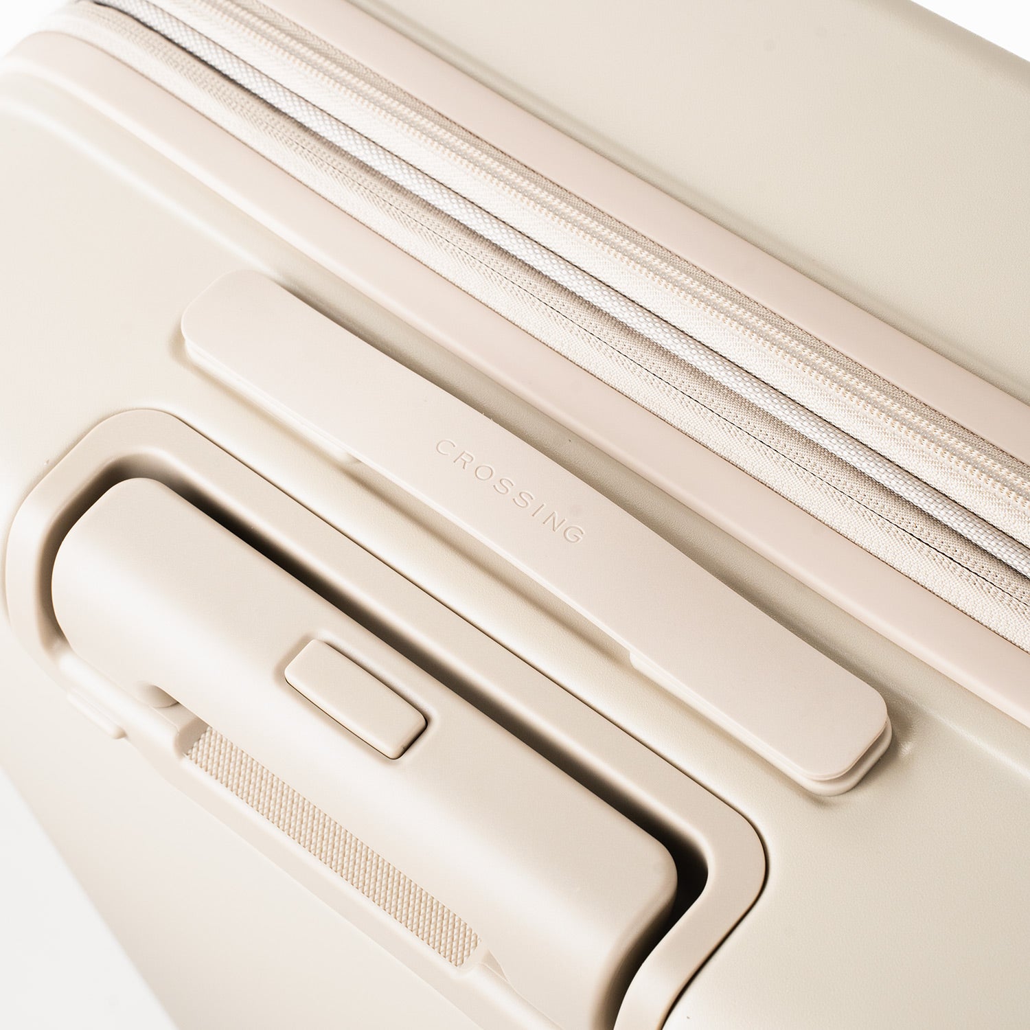 Crossing Stel Polycarbonate Large 30" Luggage - Sandwhite