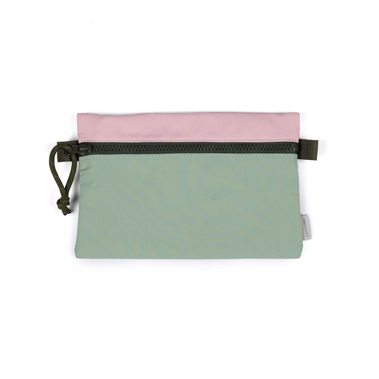 Crossing Tessa Colour Block Pouch Large - Mint/Powder Pink
