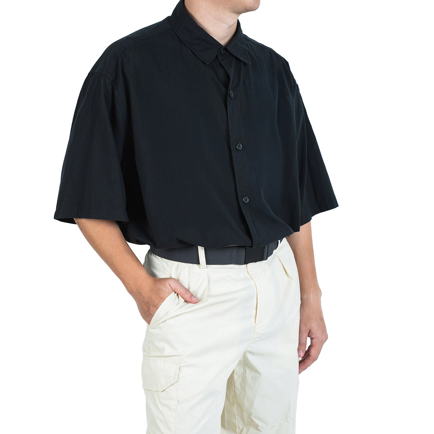 Crossing Travel Belt With Loop Buckle (Large) - Grey