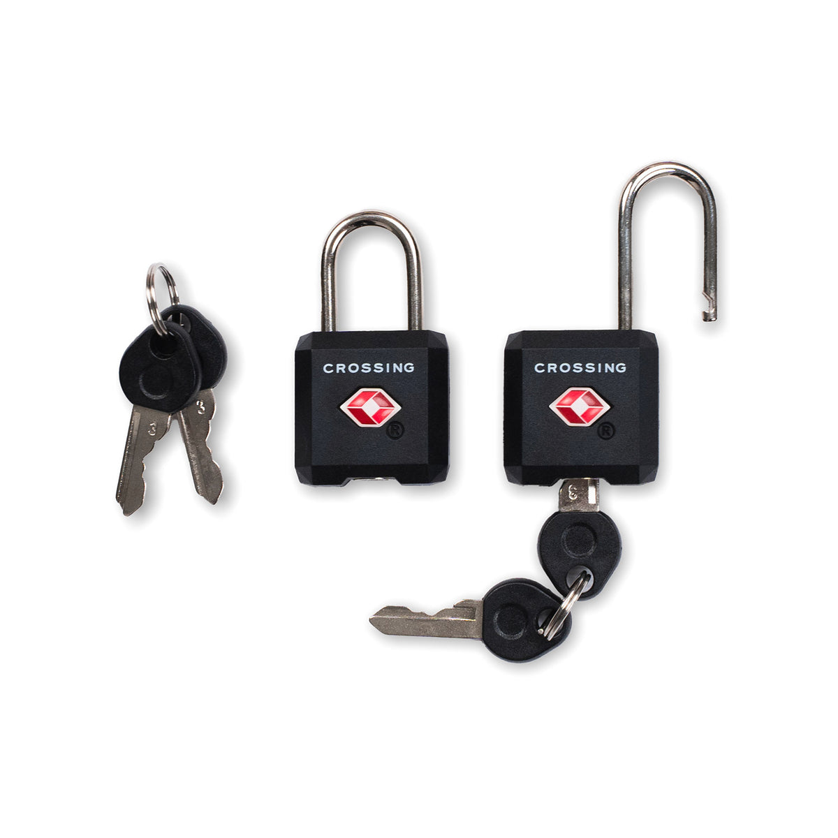 Crossing Ultra-Light TSA Travel Lock With Keys (Twin Pack) – The