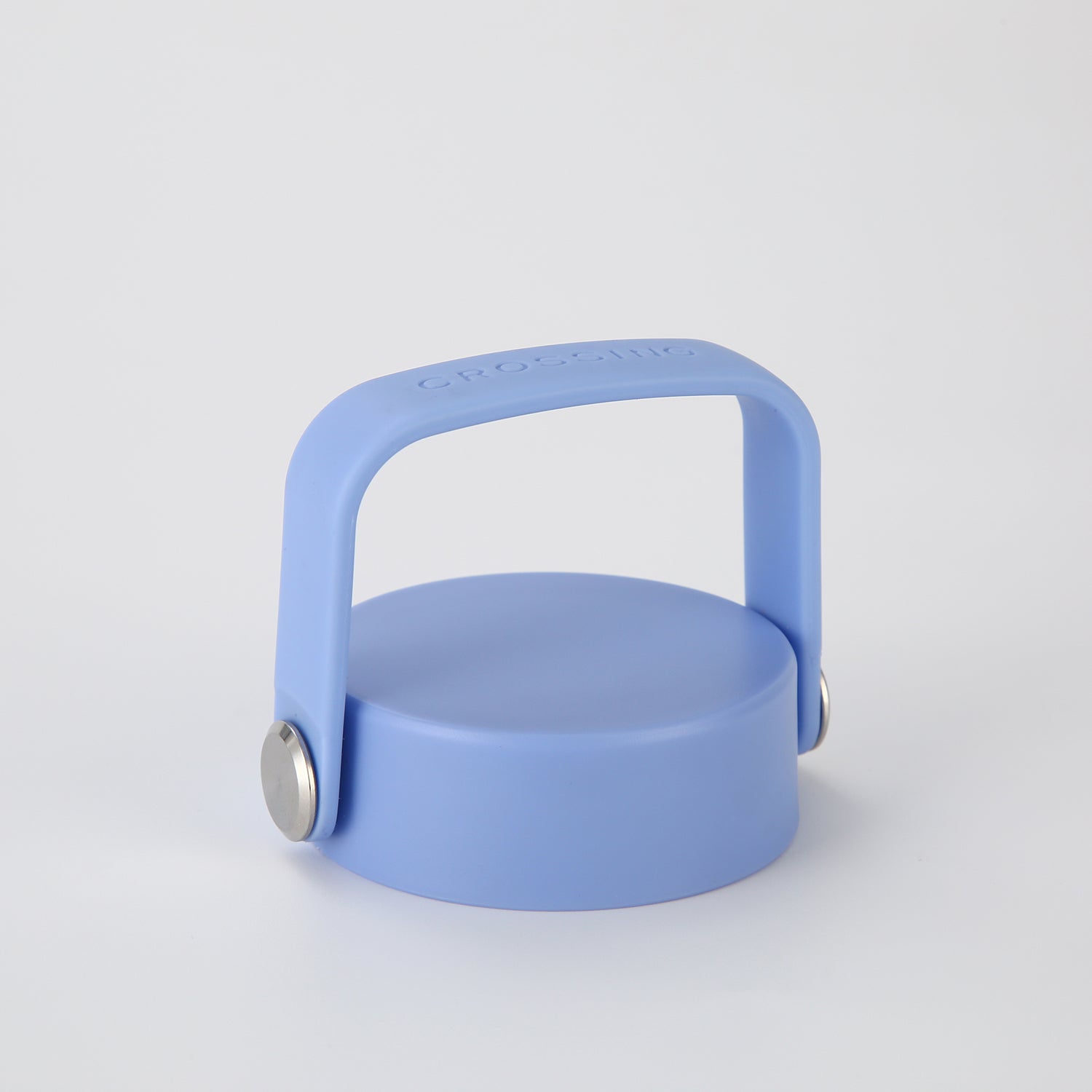Crossing Urban Ceramic S/S Insulated Flat Cap Bottle With Handle 400ml - Heirloom Blue (Light Blue)