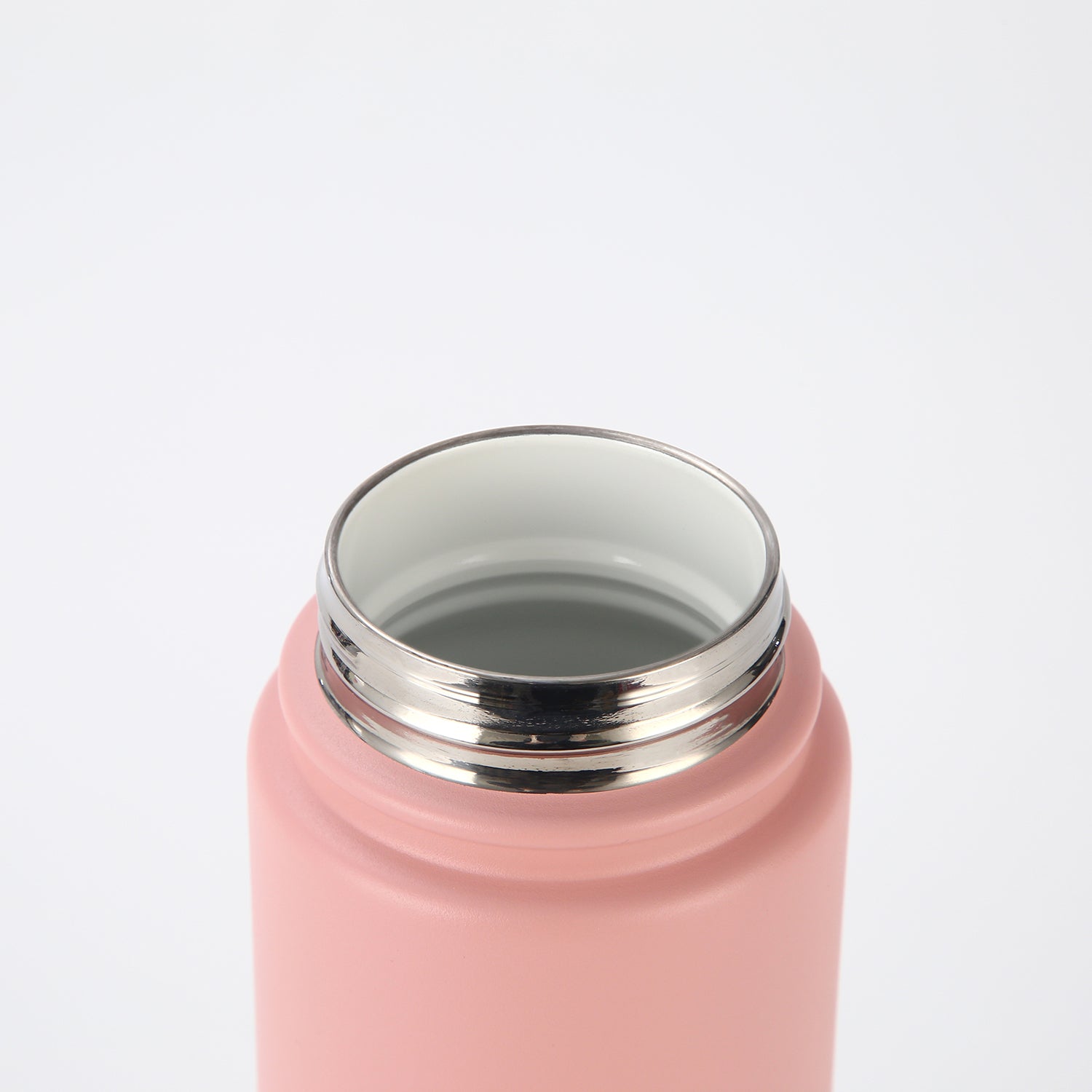 Crossing Urban Ceramic S/S Insulated Flat Cap Bottle With Handle 600ml - Dusty Rose (Dark Pink)