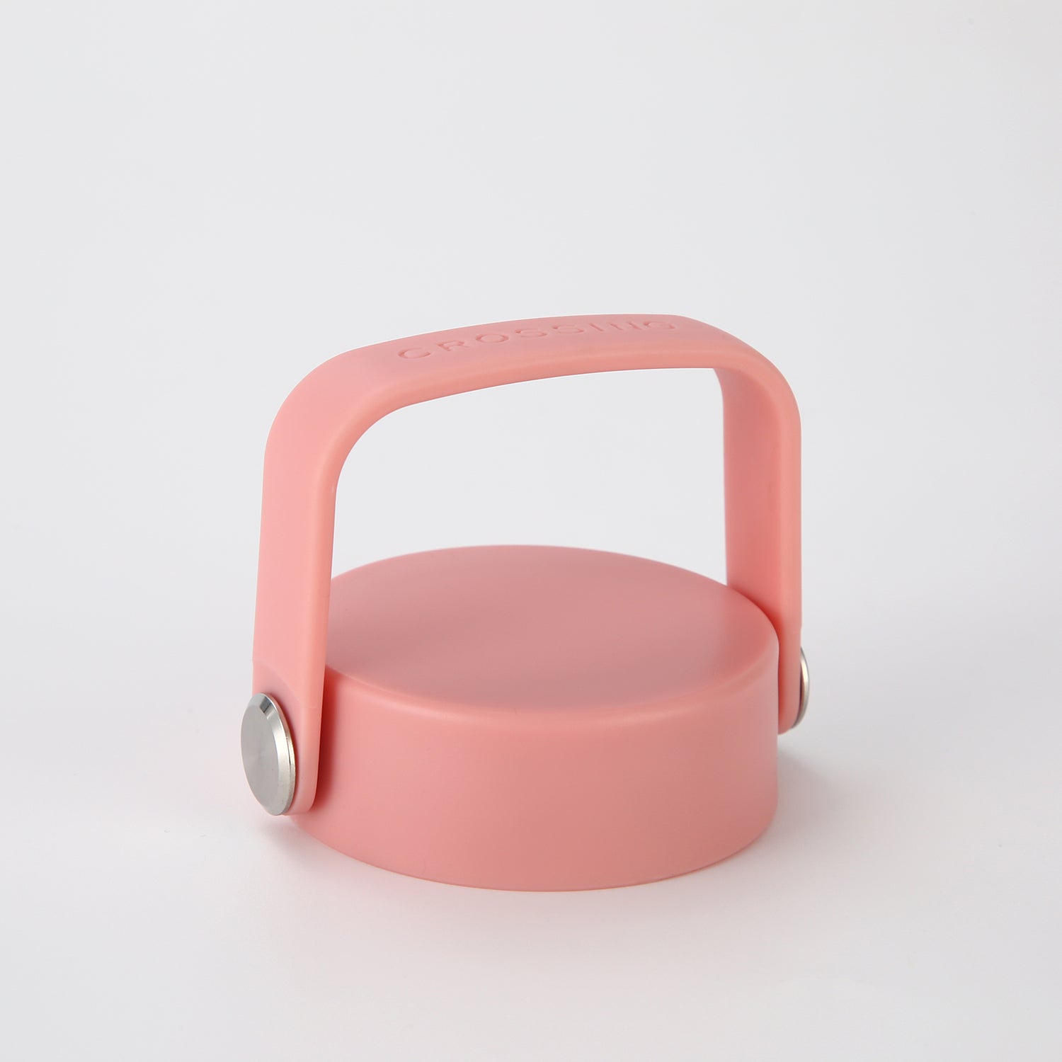 Crossing Urban Ceramic S/S Insulated Flat Cap Bottle With Handle 600ml - Dusty Rose (Dark Pink)
