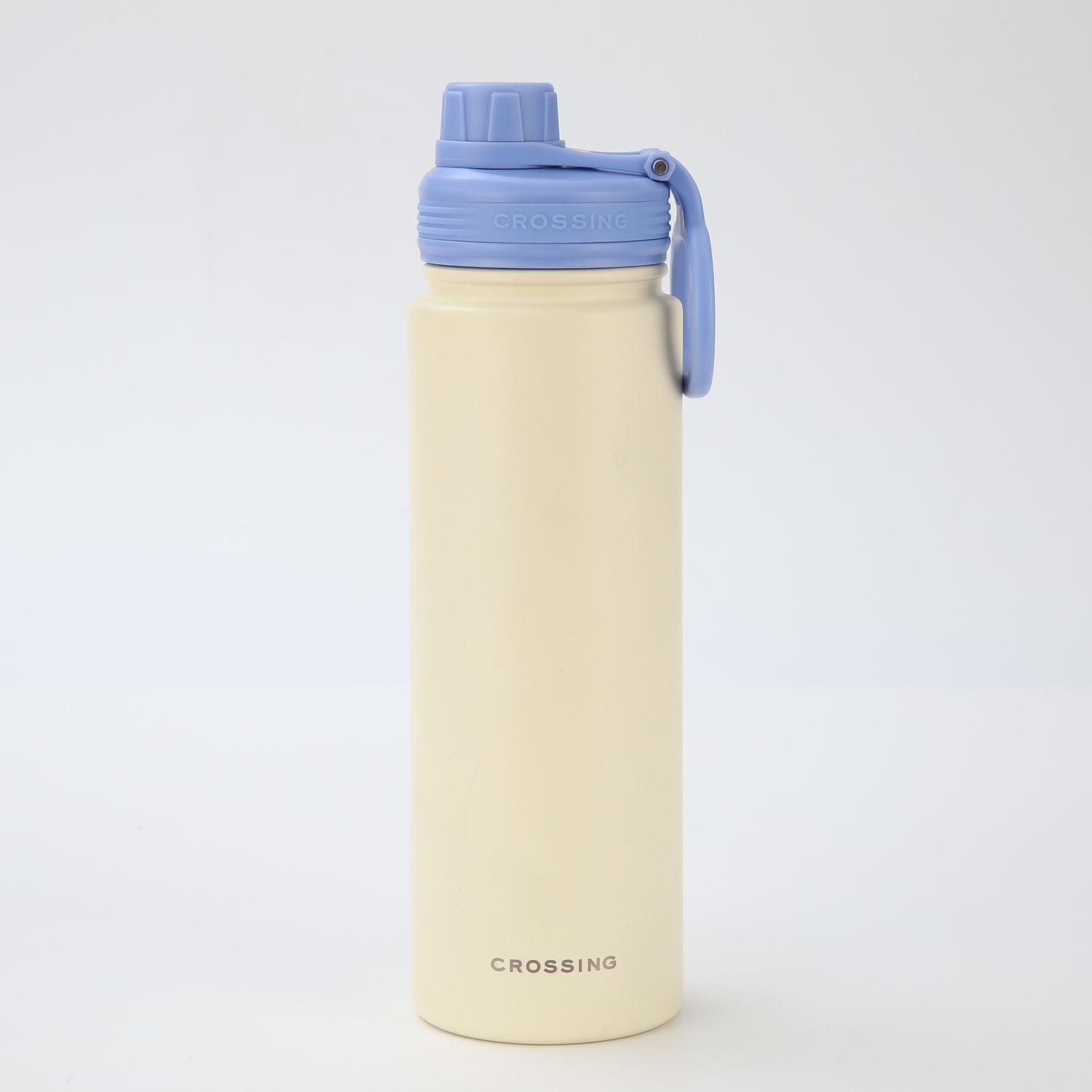 Crossing Urban Ceramic S/S Insulated Screw Cap Sports Bottle With Handle 720ml - Cotton Heirloom Blue (Mix)