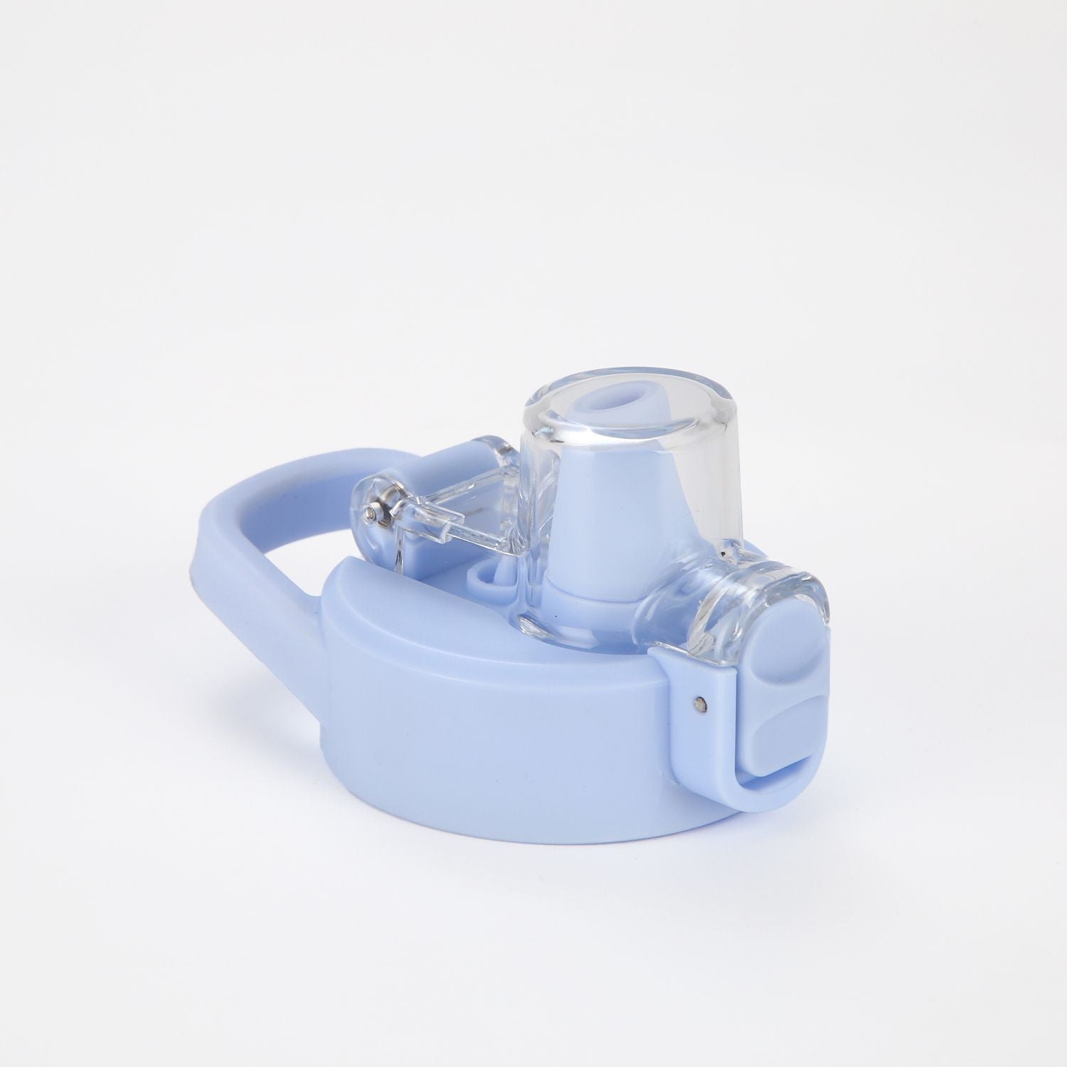 Crossing Urban Ceramic S/S Insulated Straw Sipper Cap Sports Bottle With Handle 480ml - Heirloom Blue