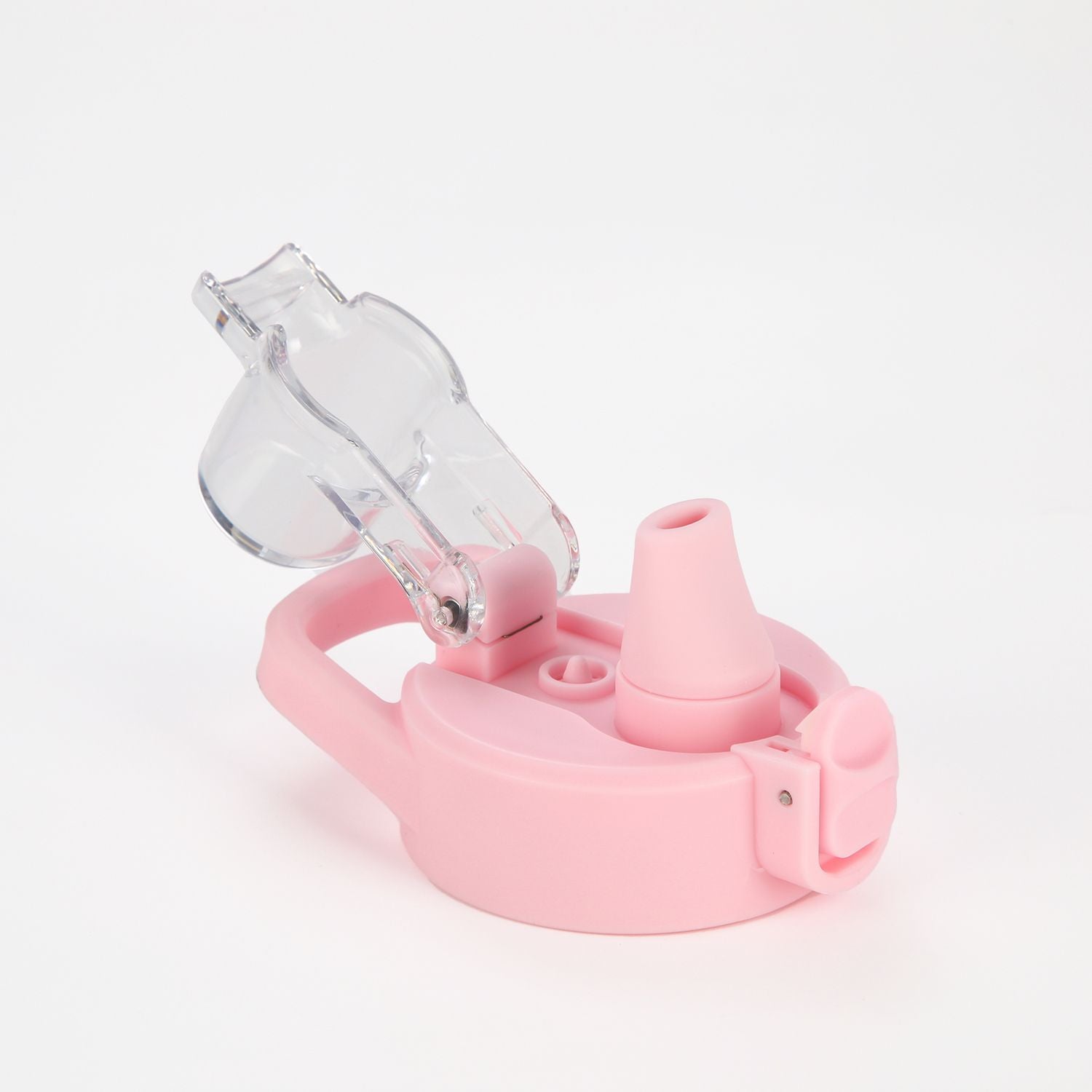 Crossing Urban Ceramic S/S Insulated Straw Sipper Cap Sports Bottle With Handle 480ml - Pistachio Pink (Mix)