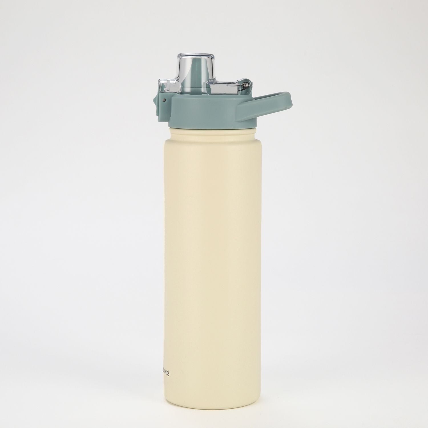 Crossing Urban Ceramic S/S Insulated Straw Sipper Cap Sports Bottle With Handle 720ml - Cotton Sage (Mix)