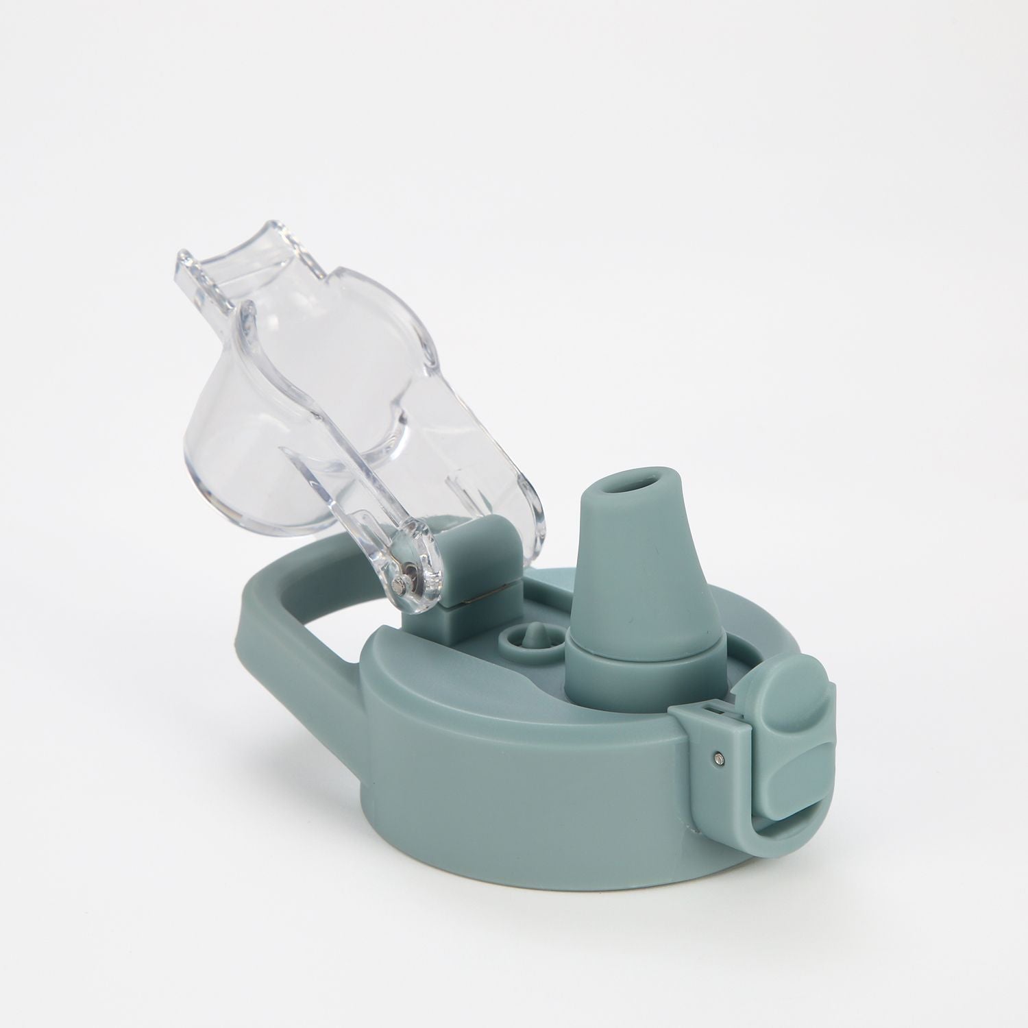 Crossing Urban Ceramic S/S Insulated Straw Sipper Cap Sports Bottle With Handle 720ml - Cotton Sage (Mix)