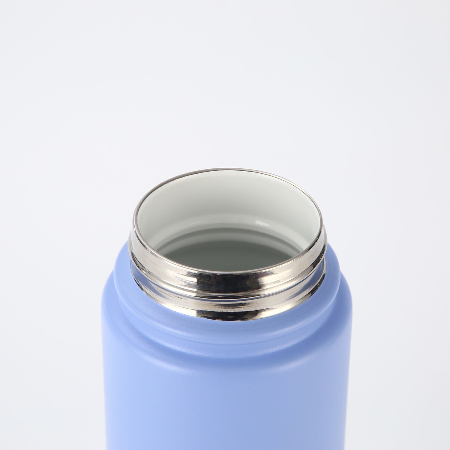 Crossing Urban Ceramic S/S Insulated Straw Sipper Cap Sports Bottle With Handle 720ml - Heirloom Blue