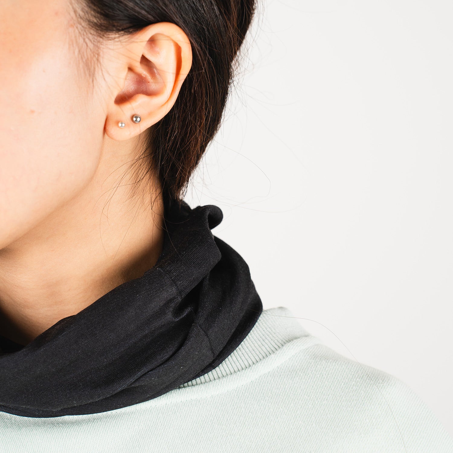 Crossing UV Multi-Functional Headwear UPF 50+ Sun Protection - Black