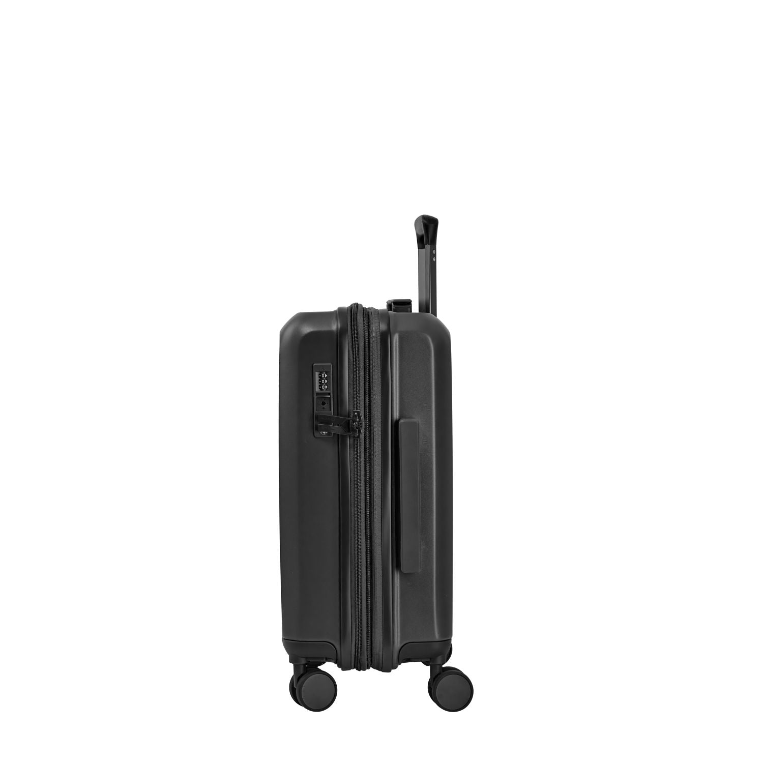 Crossing Vive Polycarbonate Expandable Carry On Luggage T20 - Black