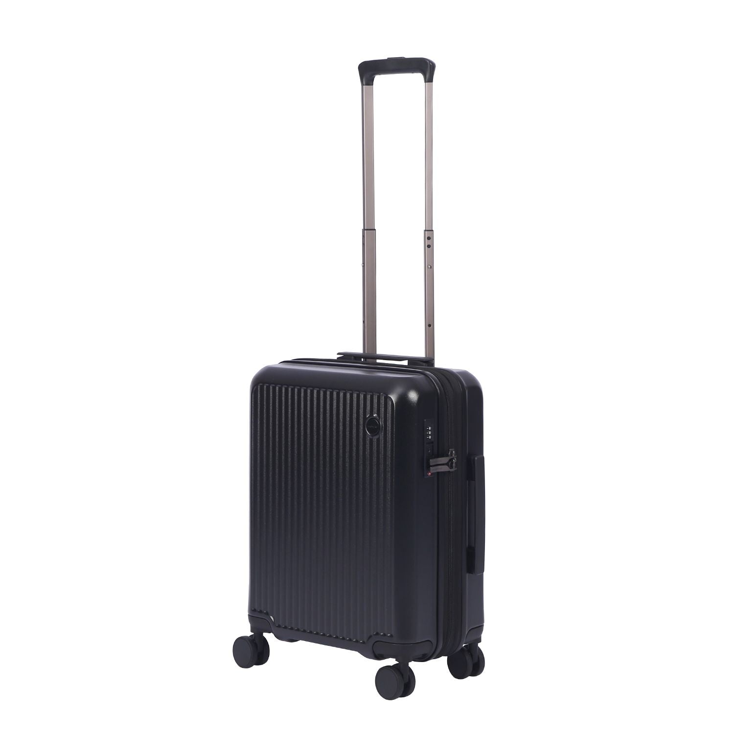 Crossing VIVE Polycarbonate Expandable Carry On Luggage V2 - Black