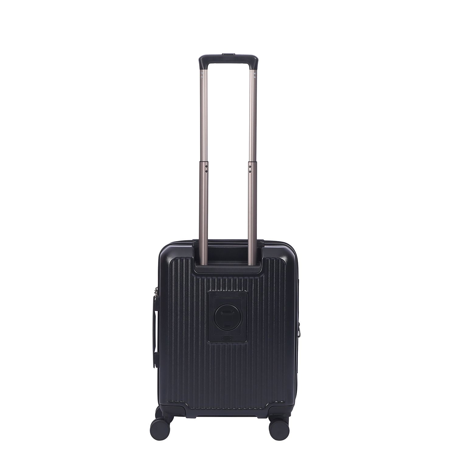 Crossing VIVE Polycarbonate Expandable Carry On Luggage V2 - Black
