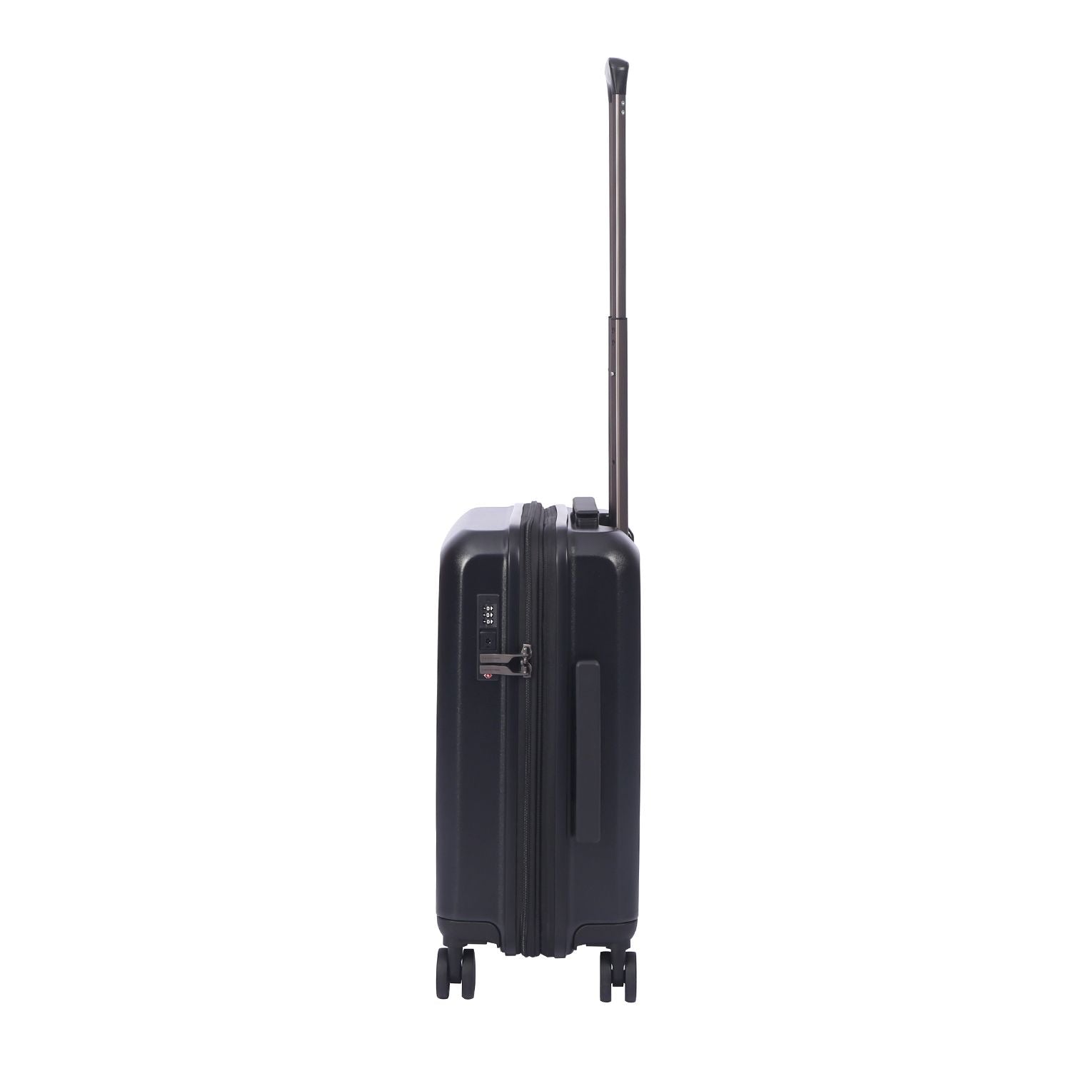 Crossing VIVE Polycarbonate Expandable Carry On Luggage V2 - Black
