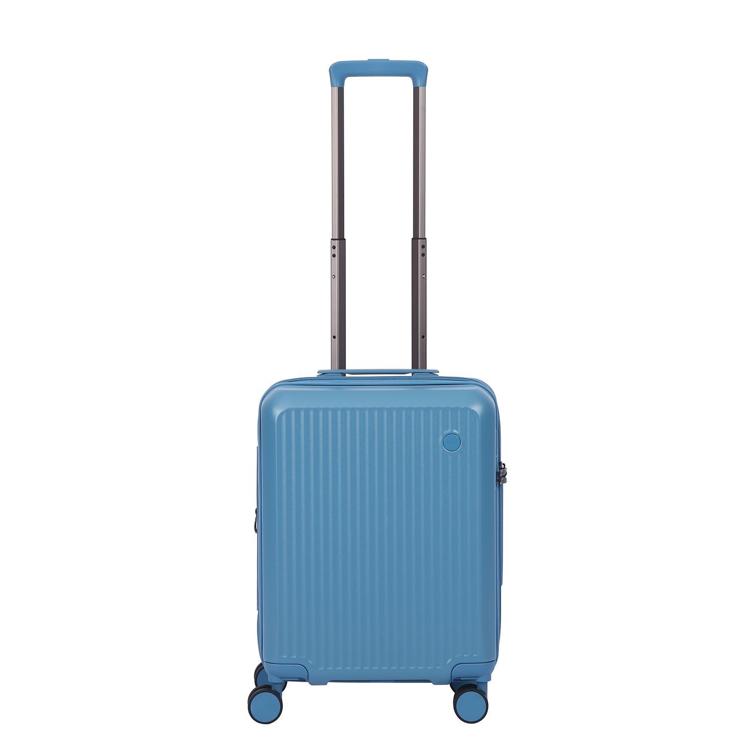 Crossing VIVE Polycarbonate Expandable Carry On Luggage V2 - Blue