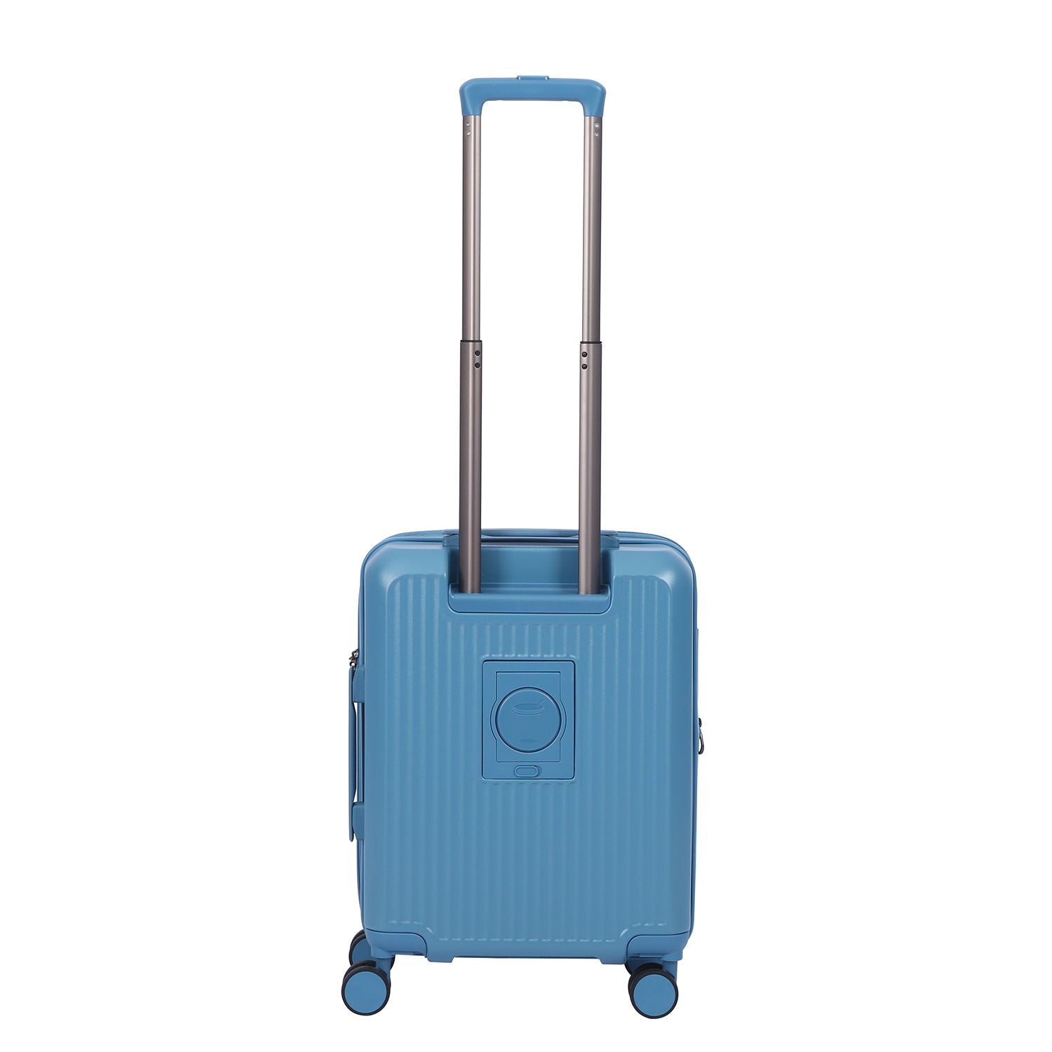 Crossing VIVE Polycarbonate Expandable Carry On Luggage V2 - Blue